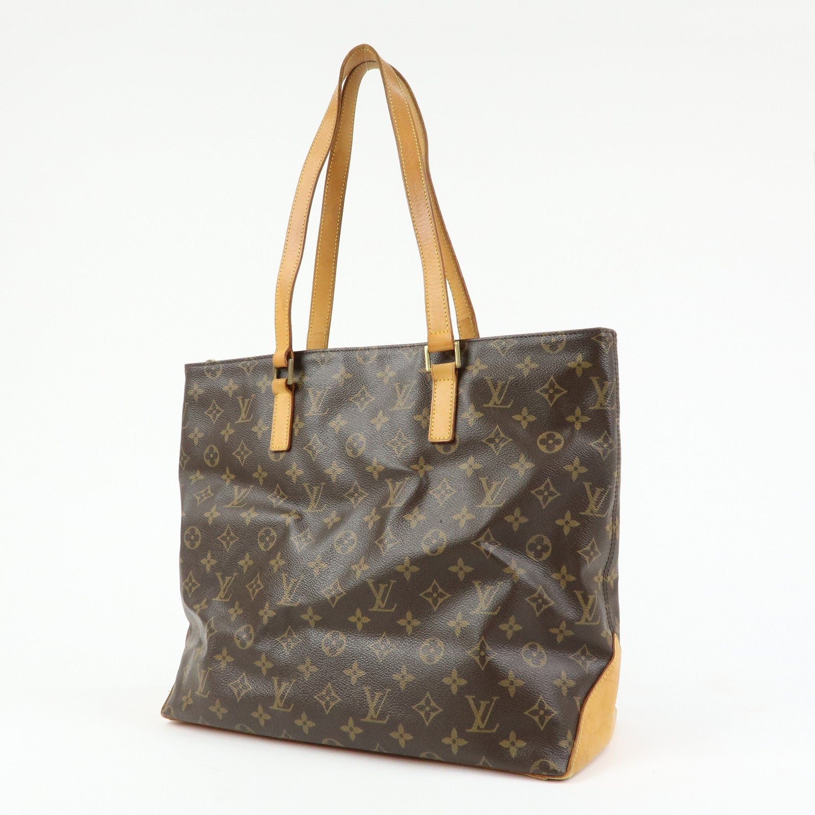 Louis Vuitton Monogram Cabas Mezzo Tote Bag Shoulder Bag M51151