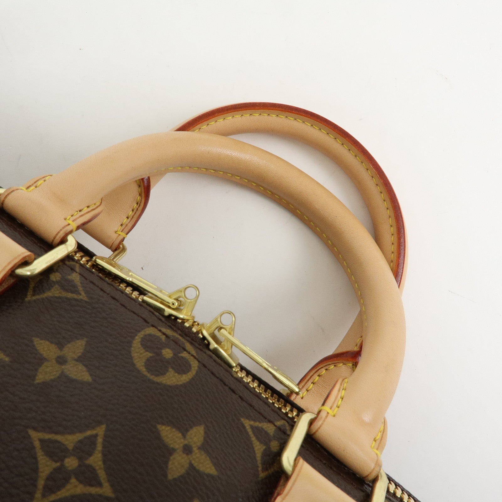 Louis Vuitton Monogram Keep All 45 Boston Bag Brown M41428