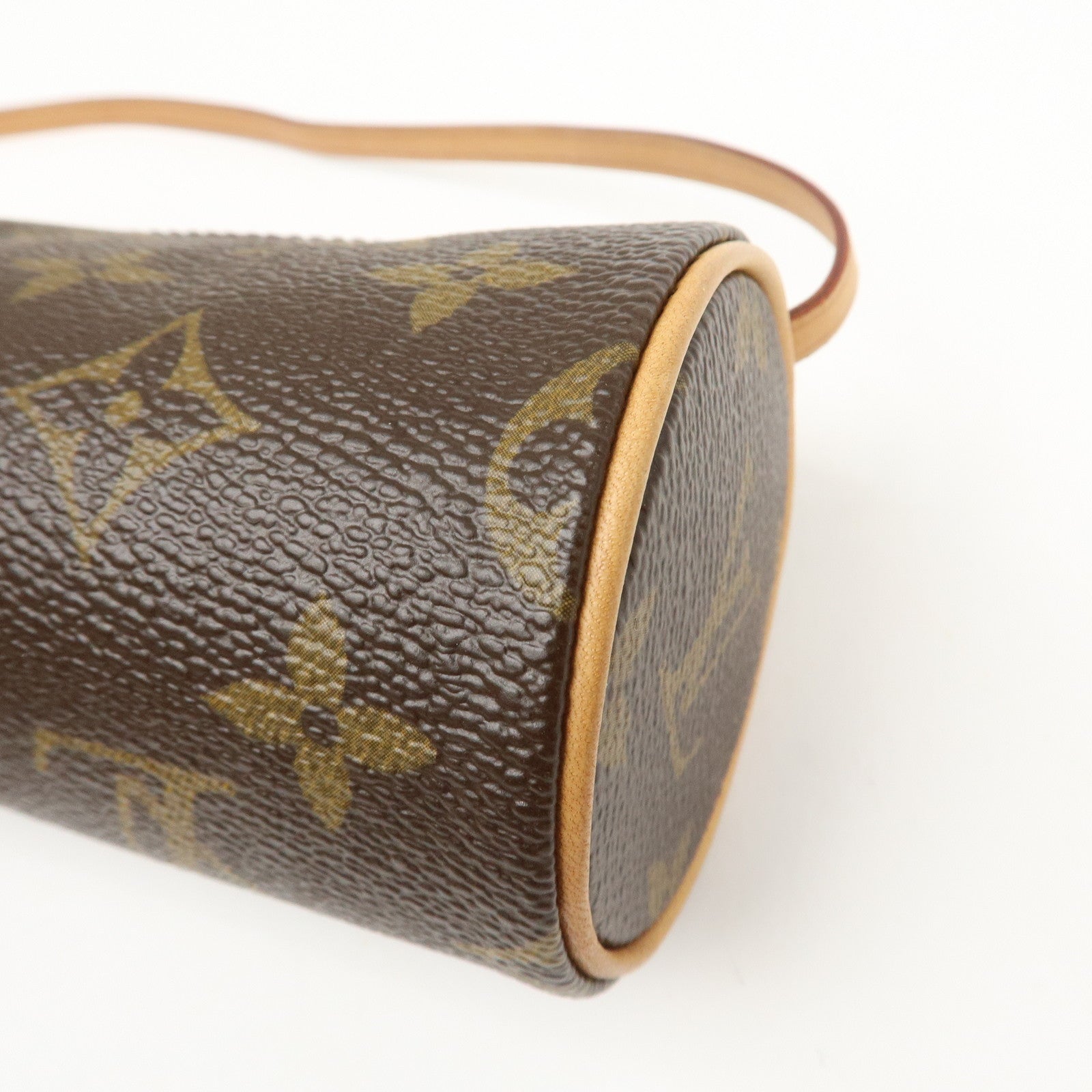 Louis Vuitton Monogram Mini Pouch for Papillon Bag Brown