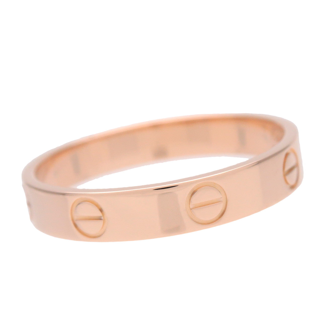 Cartier Mini Love Ring K18 750PG Rose Gold #59 US9 EU59.5 HK19.5