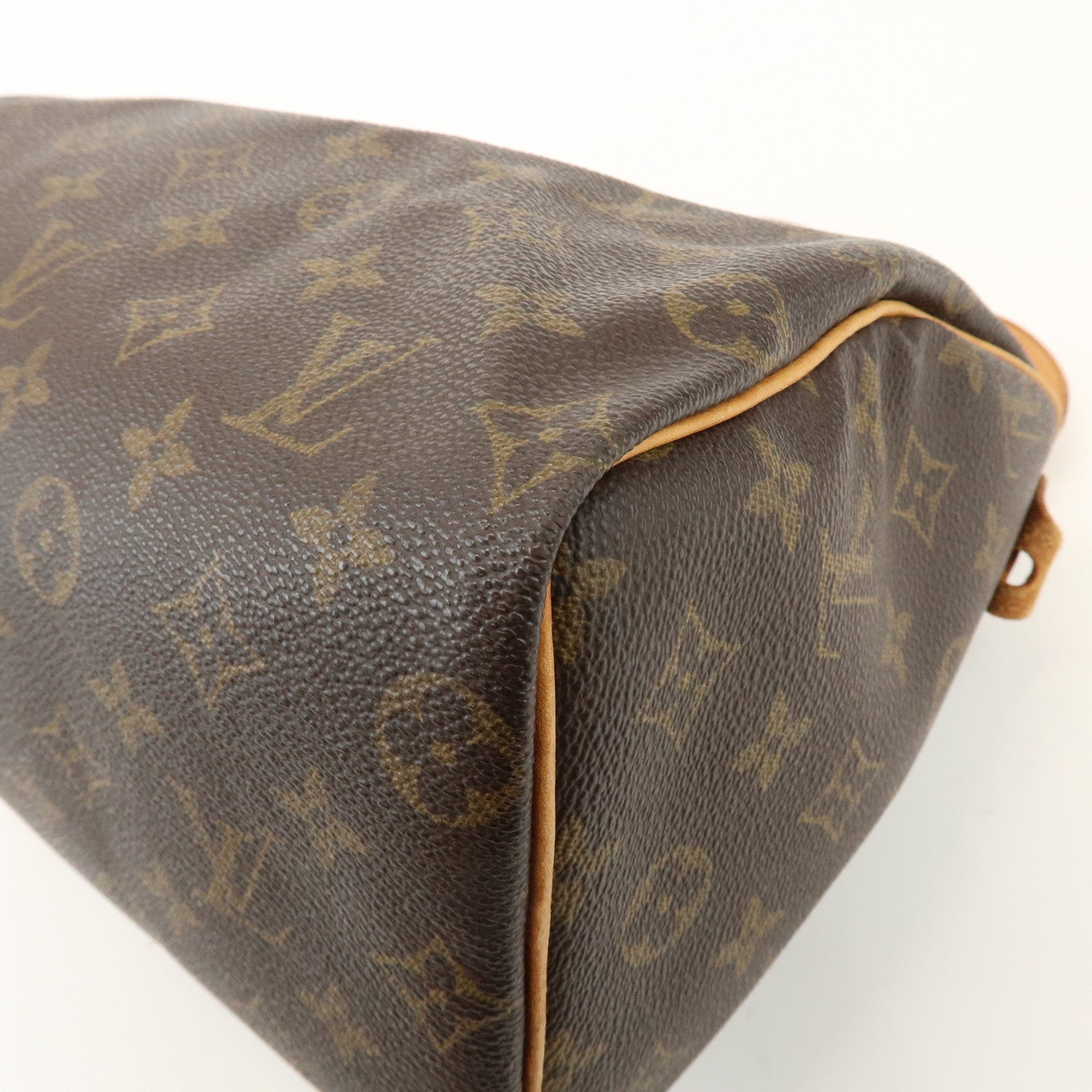 Louis Vuitton Monogram Speedy 25 Boston Bag Hand Bag Brown M41528