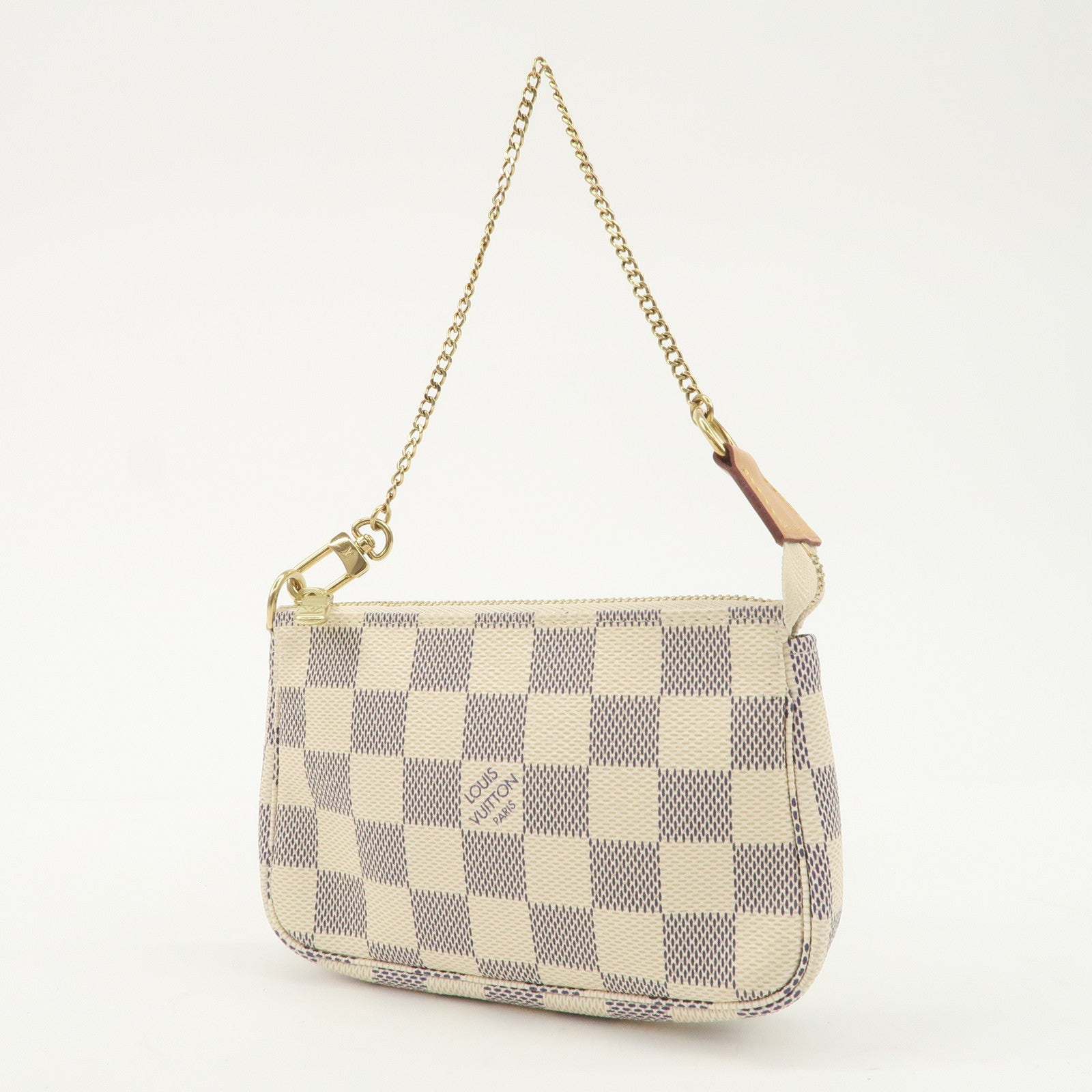 Louis Vuitton Damier Azur Mini Pochette Accessoires Pouch N58010