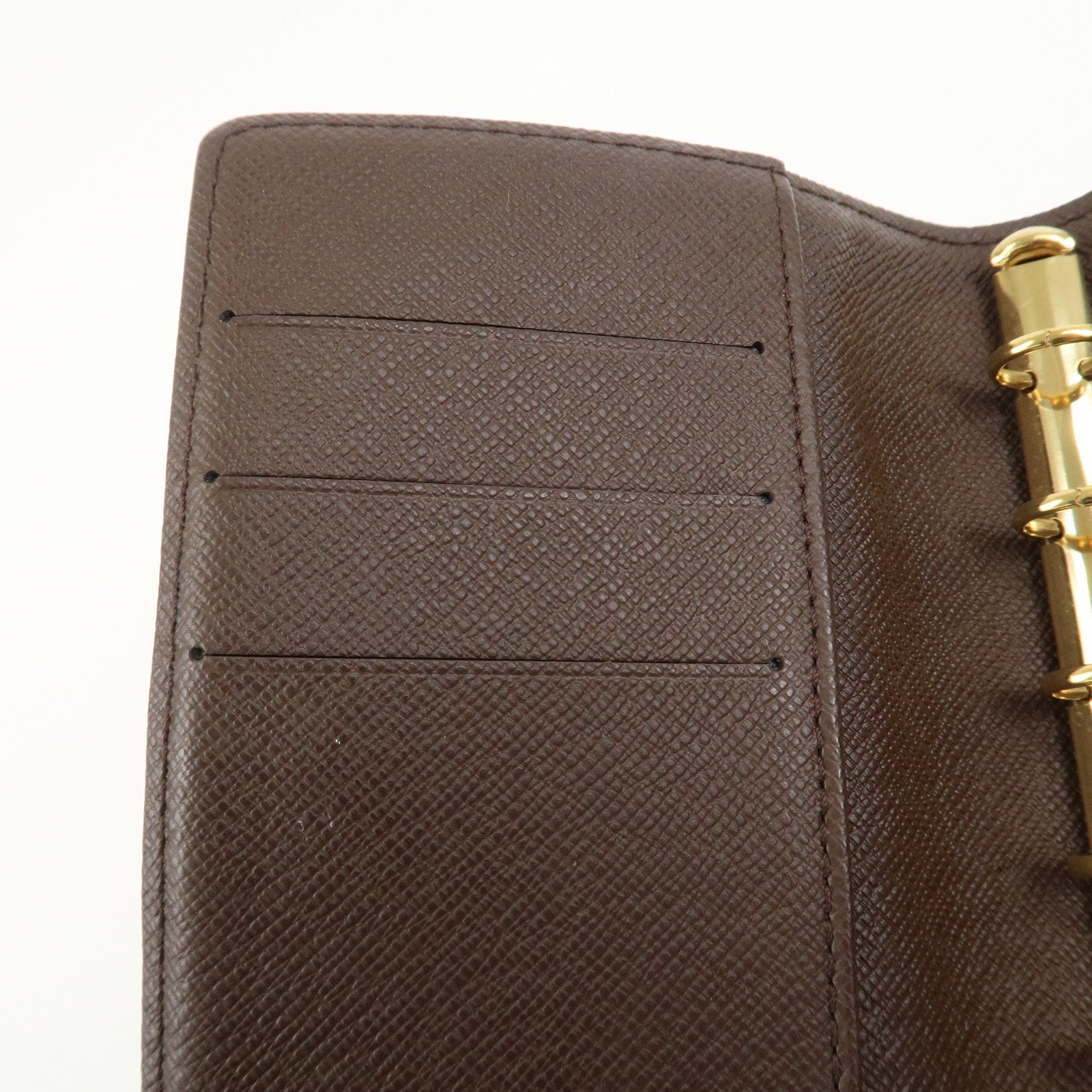 Louis Vuitton Damier Agenda PM Planner Cover Damier Ebene R20700