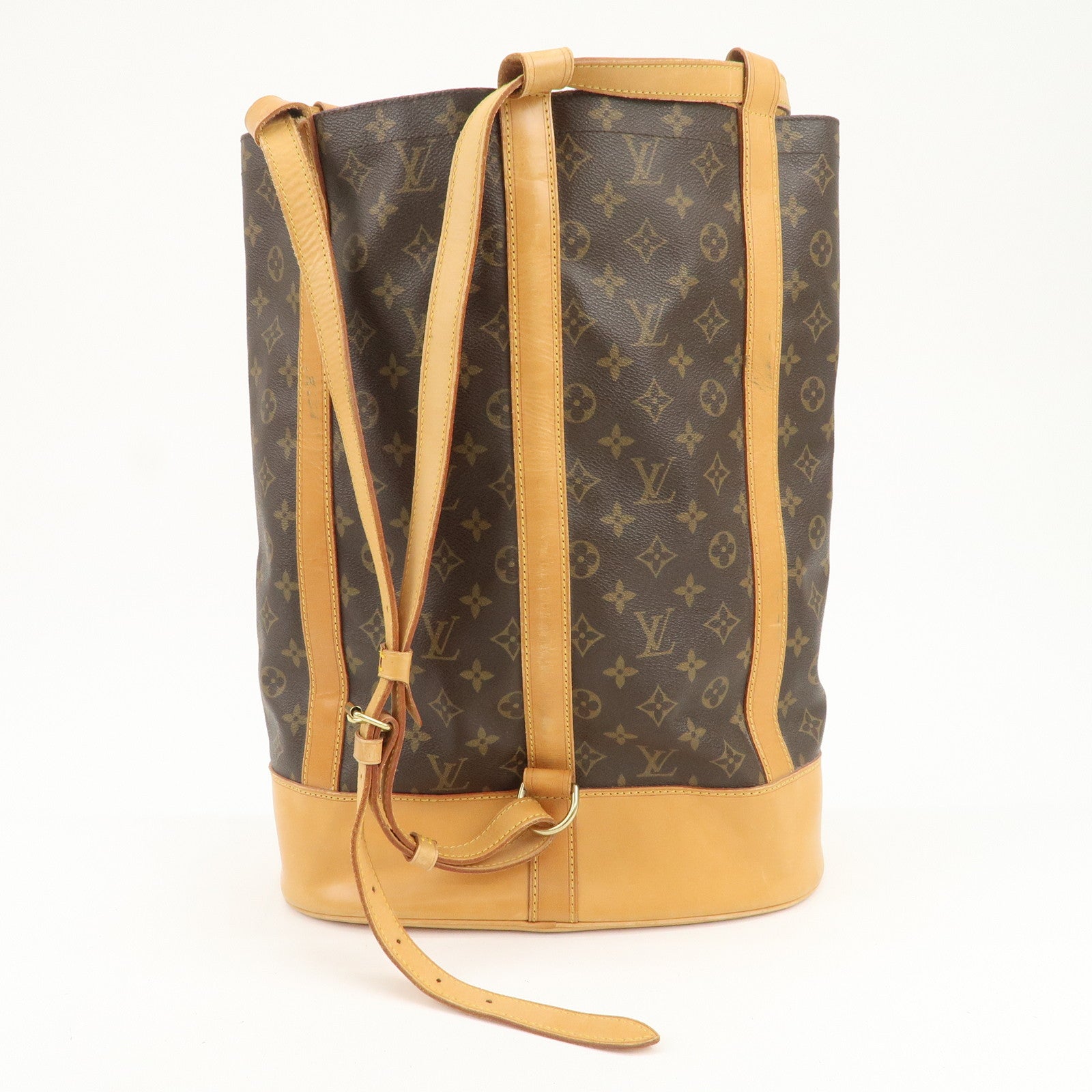 Louis Vuitton Monogram Randonnee GM Shoulder Bag Brown M42244