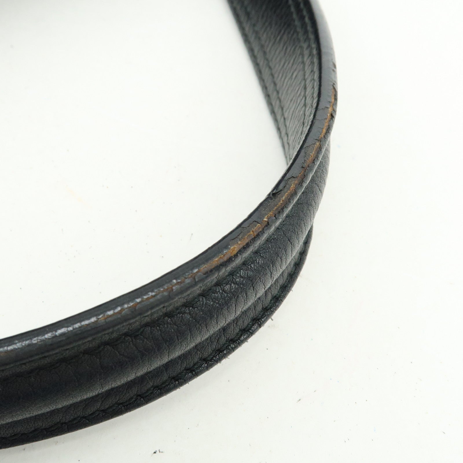 SAINT LAURENT PARIS Muse Two Calf Leather Hand Bag Black 229080