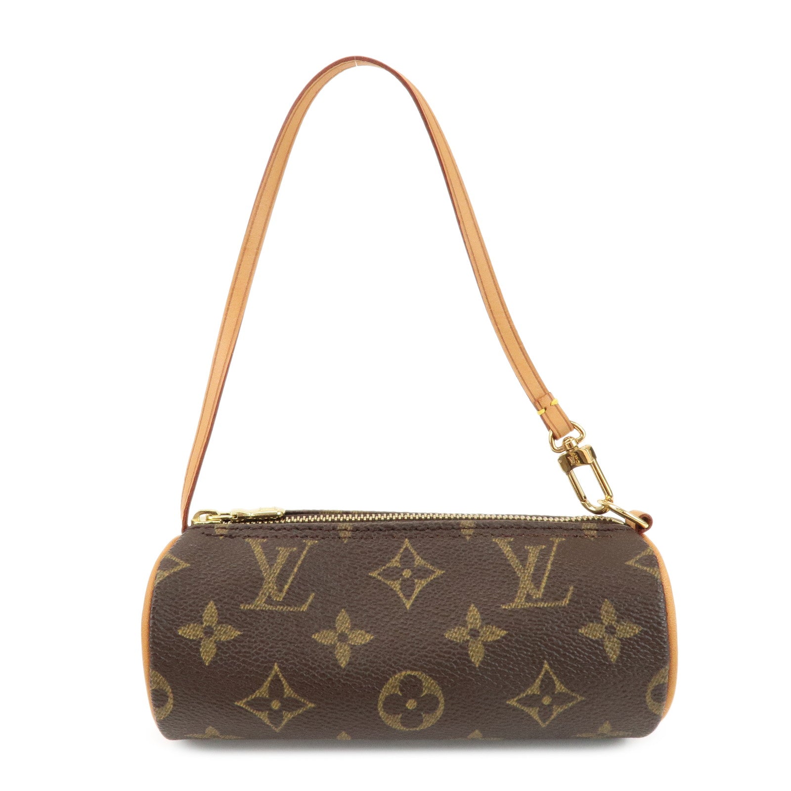 Louis Vuitton Monogram Mini Pouch for Papillon Bag Brown