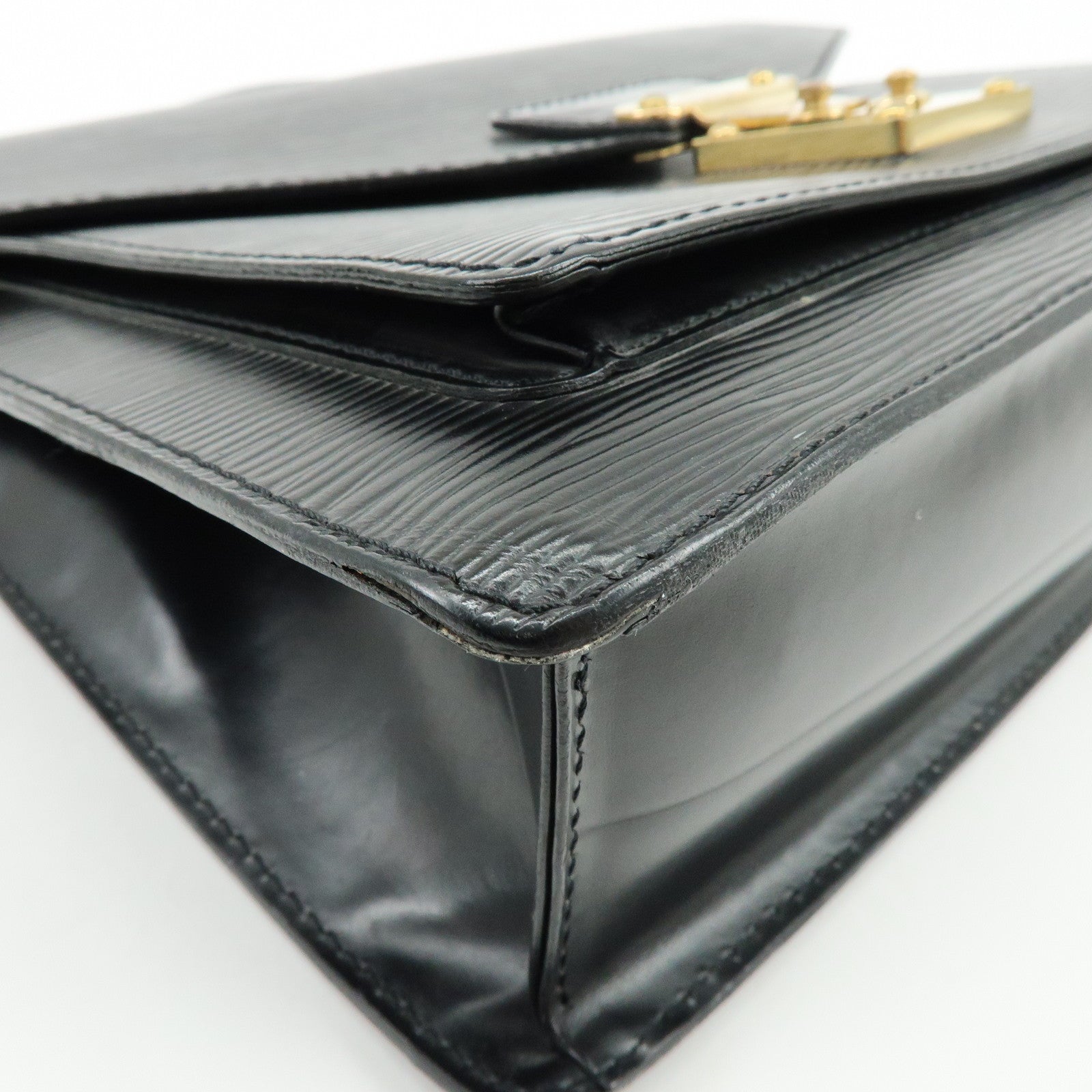 Louis Vuitton Epi Monceau 2Way Shoulder Bag Hand Bag Noir M52122