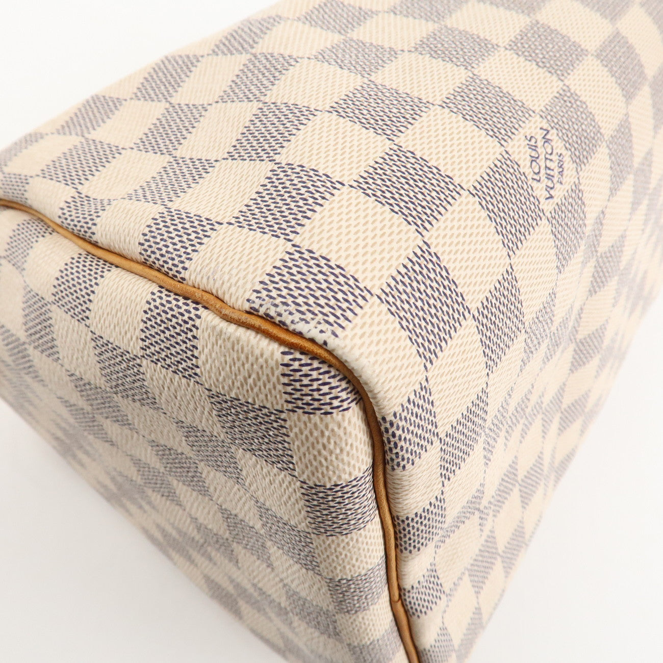 Louis Vuitton Damier Azur Speedy 30 Boston Bag Hand Bag N41533 Used