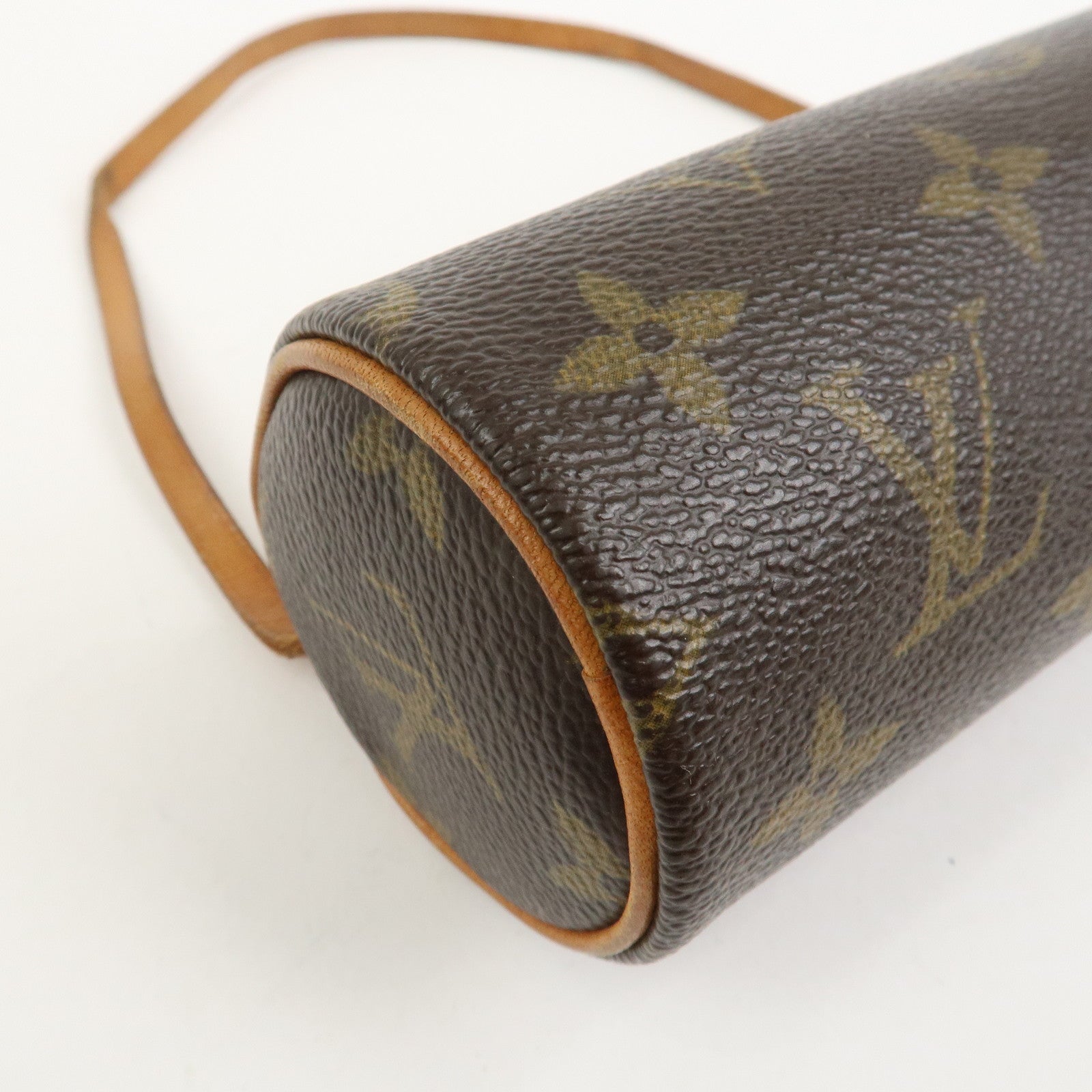 Louis Vuitton Monogram Canvas Mini Pouch for Papillon Bag Brown