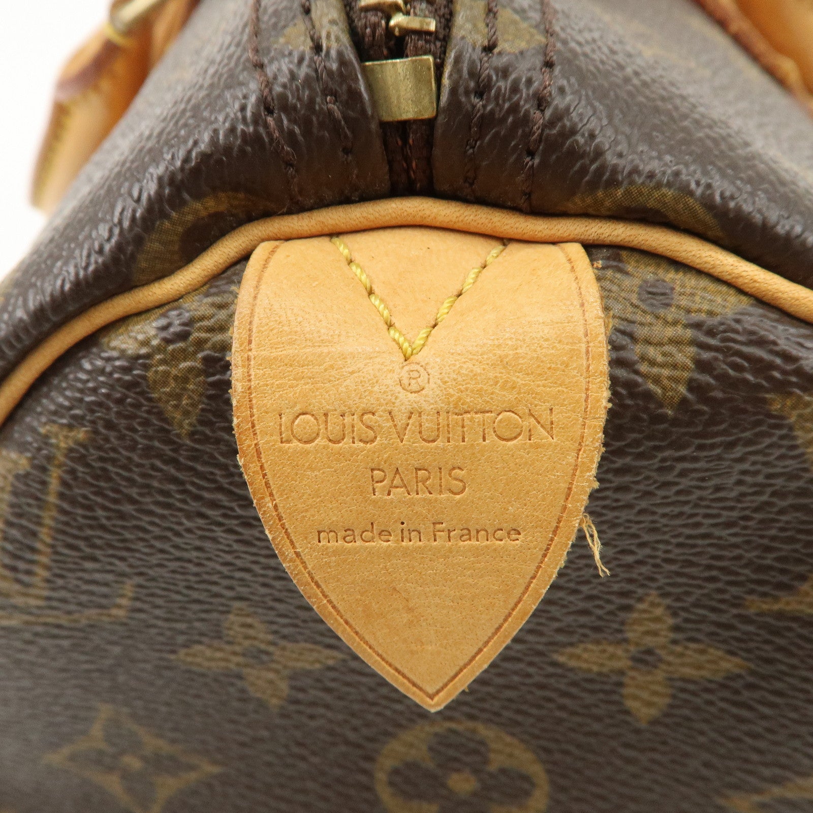 Louis Vuitton Monogram Speedy 35 Hand Bag Boston Bag M41524 Used