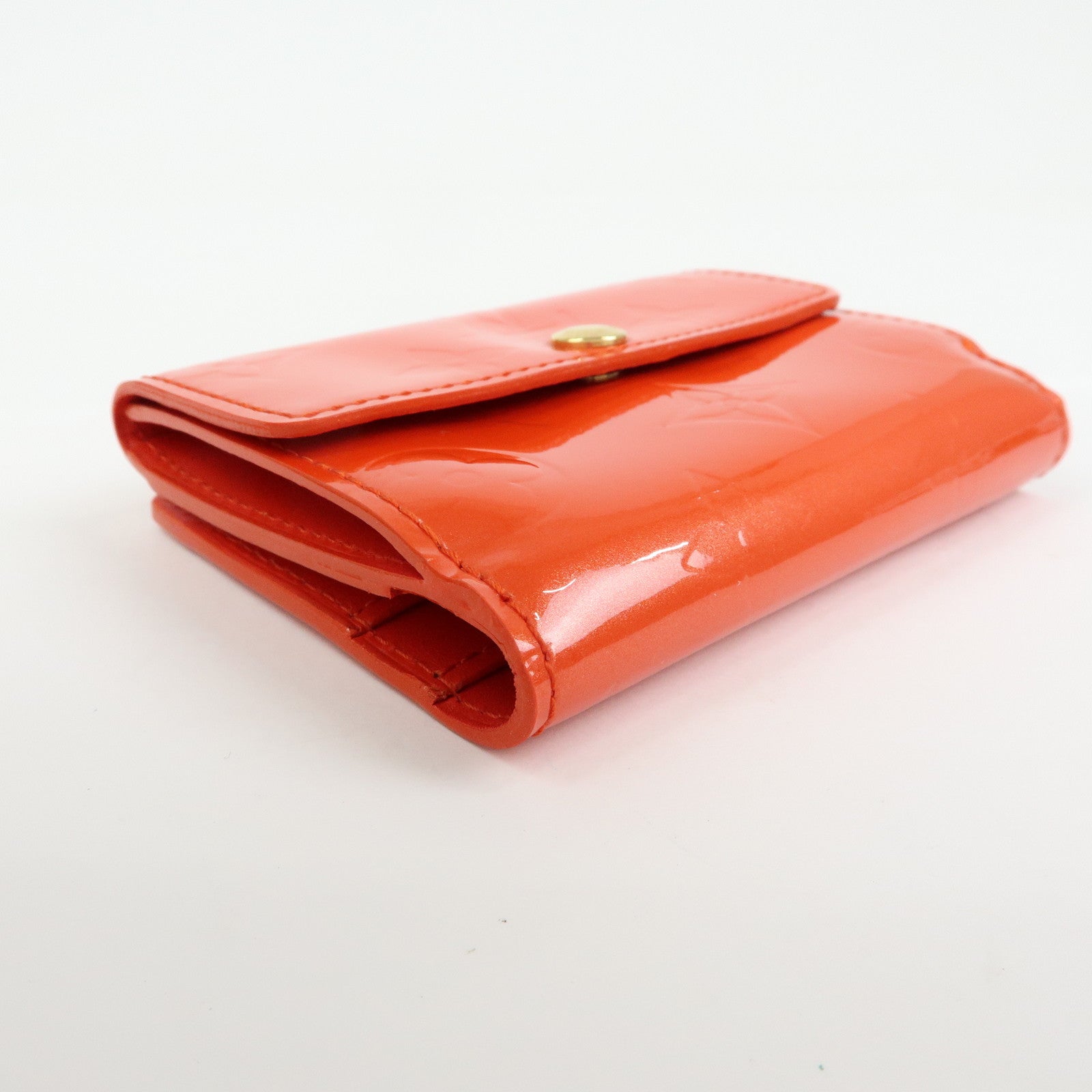 Louis Vuitton Monogram Vernis Leather Ludlow Orange Sunset M93630