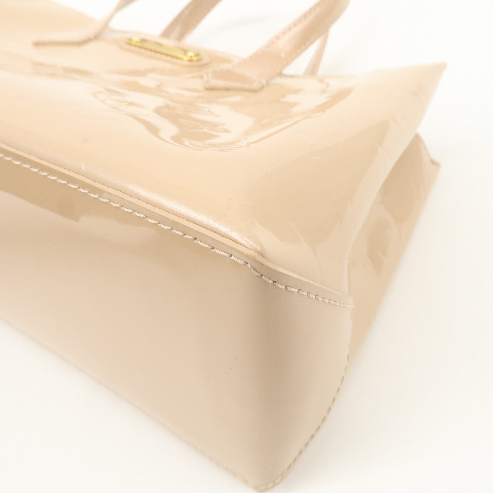 Louis Vuitton Monogram Vernis Wilshire PM Hand Bag M91642