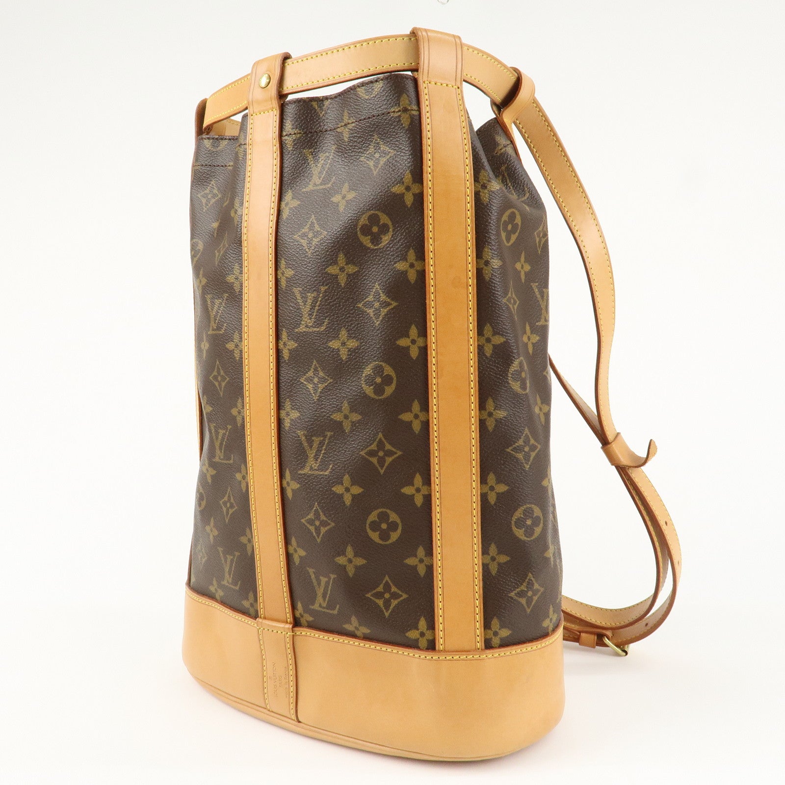 Louis Vuitton Monogram Randonee PM Laundry Bag M42243 Used