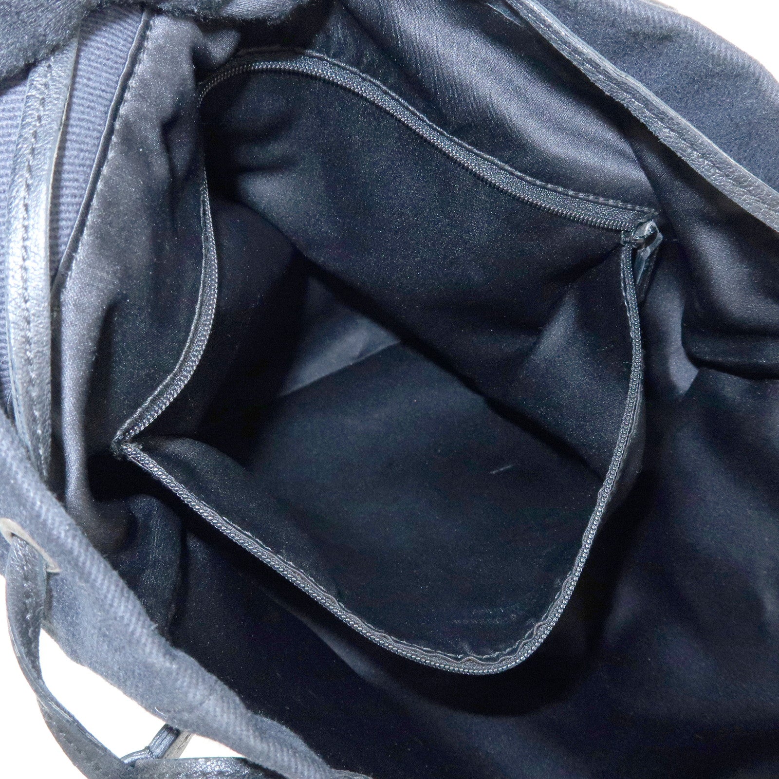 SAINT LAURENT PARIS Kahala Tote Bag Hand Bag Studs Black 143956