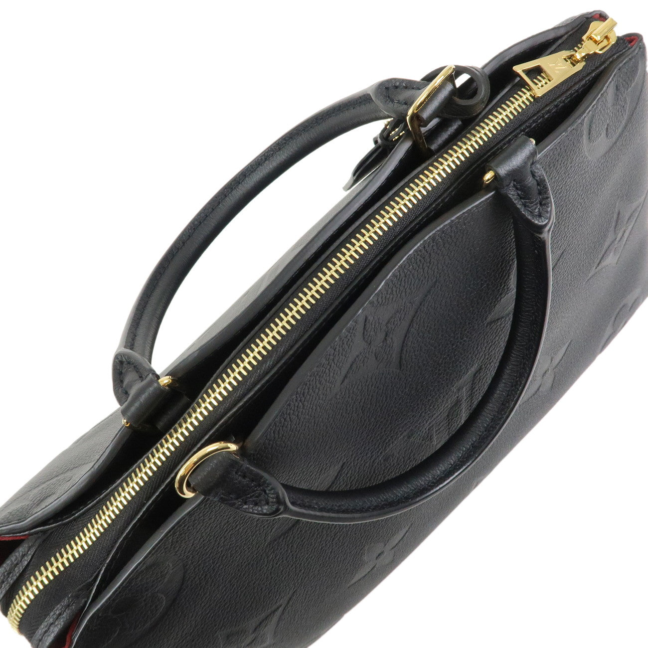 Louis Vuitton Monogram Empreinte Grand Palais MM Noir M45811