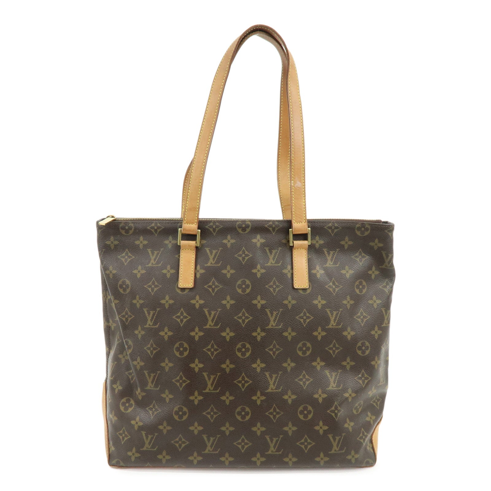 Louis Vuitton Monogram Cabas Mezzo Tote Bag Shoulder Bag M51151