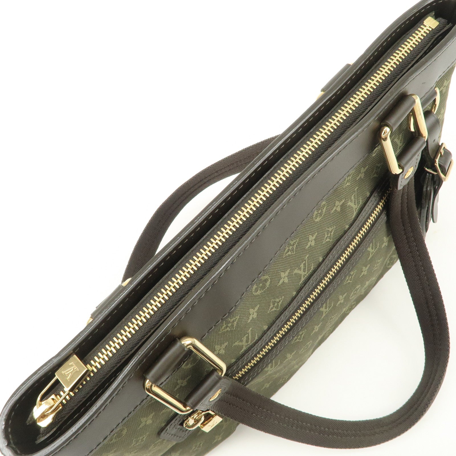 Louis Vuitton Monogram Mini Lucille PM Hand Bag TST Khaki M92682