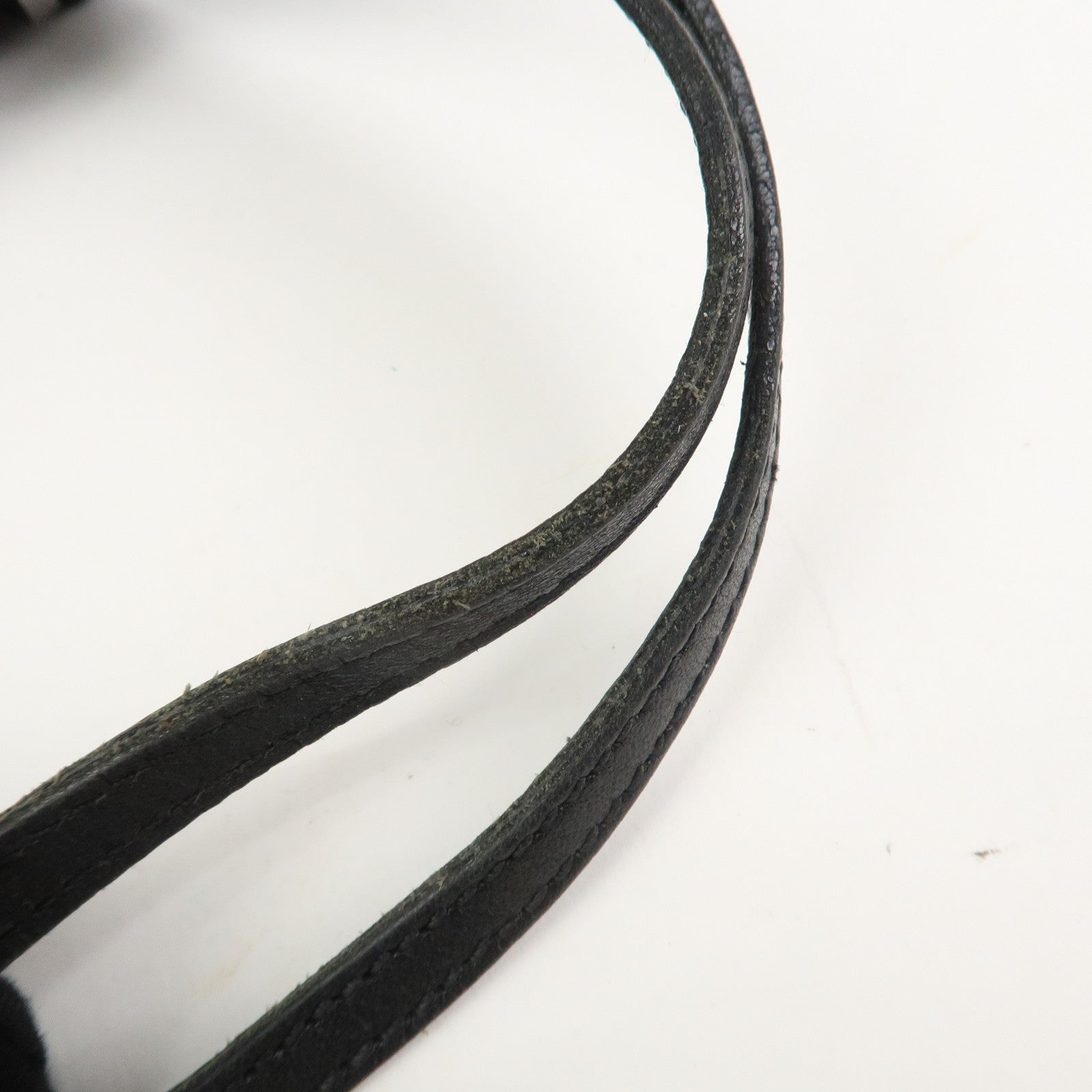 FENDI Zucchino Canvas Leather Hand Bag Tote Bag Dark Brown 8BH132