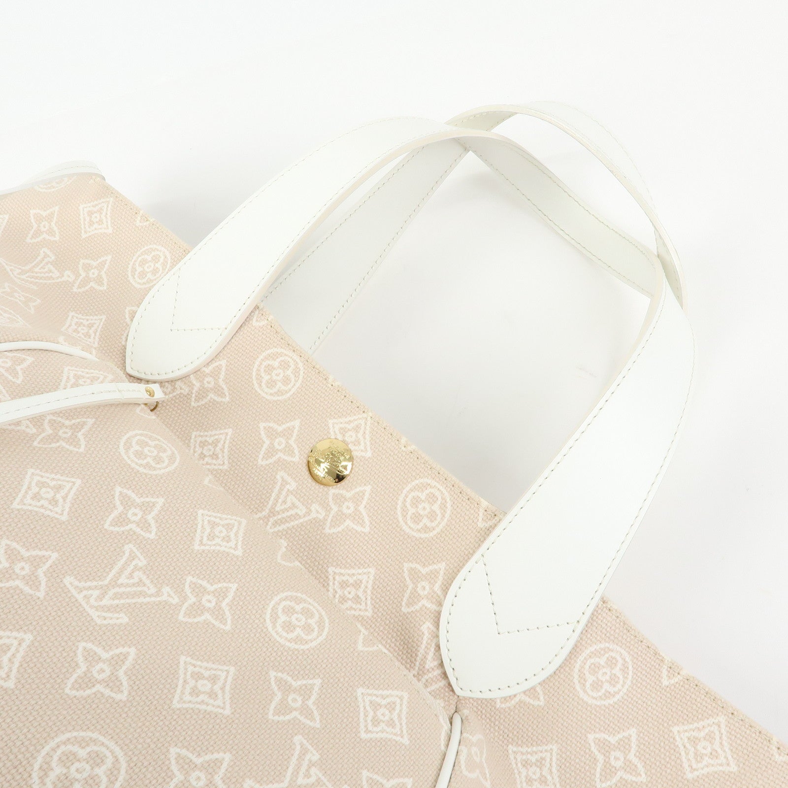 Louis Vuitton Monogram Beach Line Cabas Ipanema GM Sable M95986
