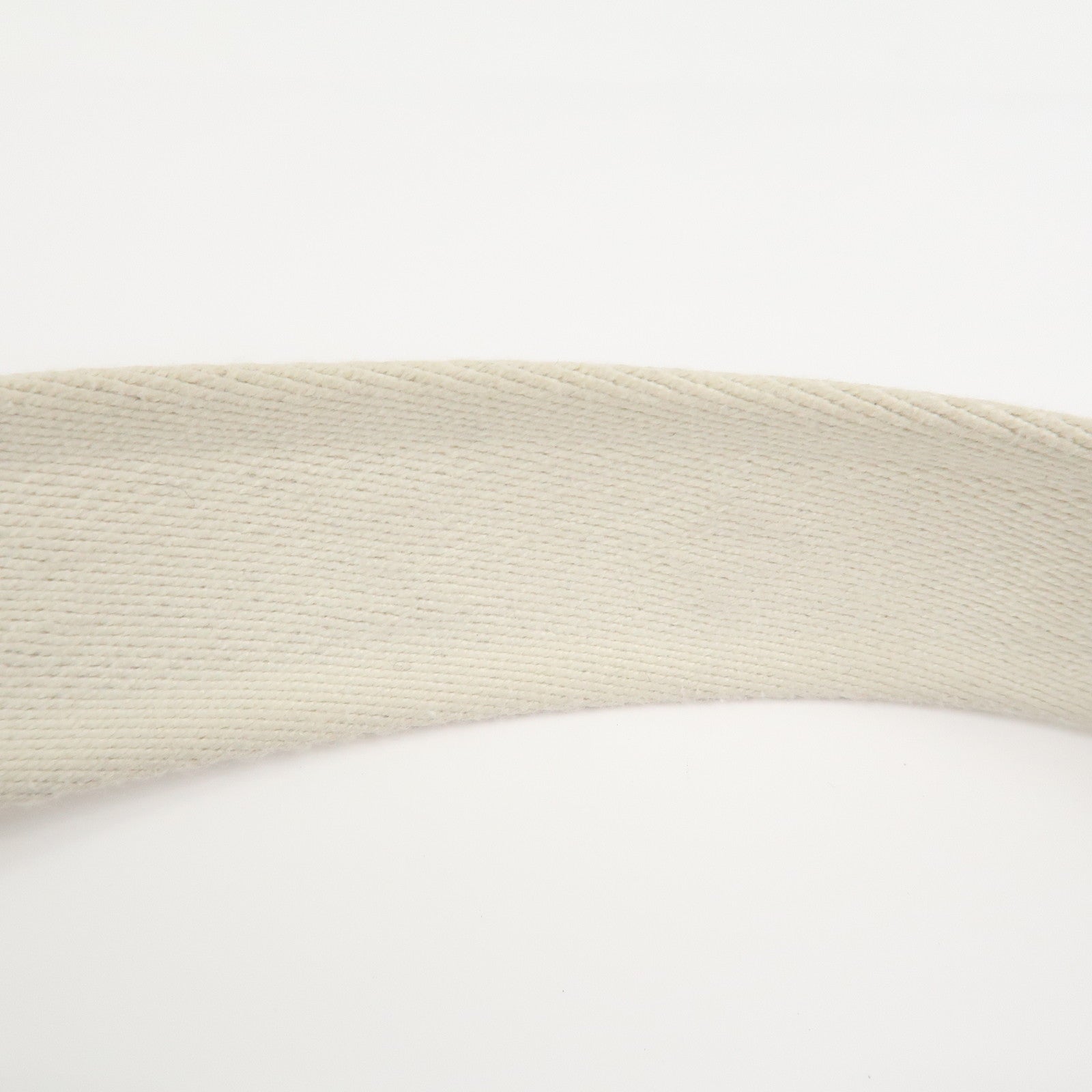 Louis Vuitton Ceinture Fortune Cotton Metal Belt Ivory M6973