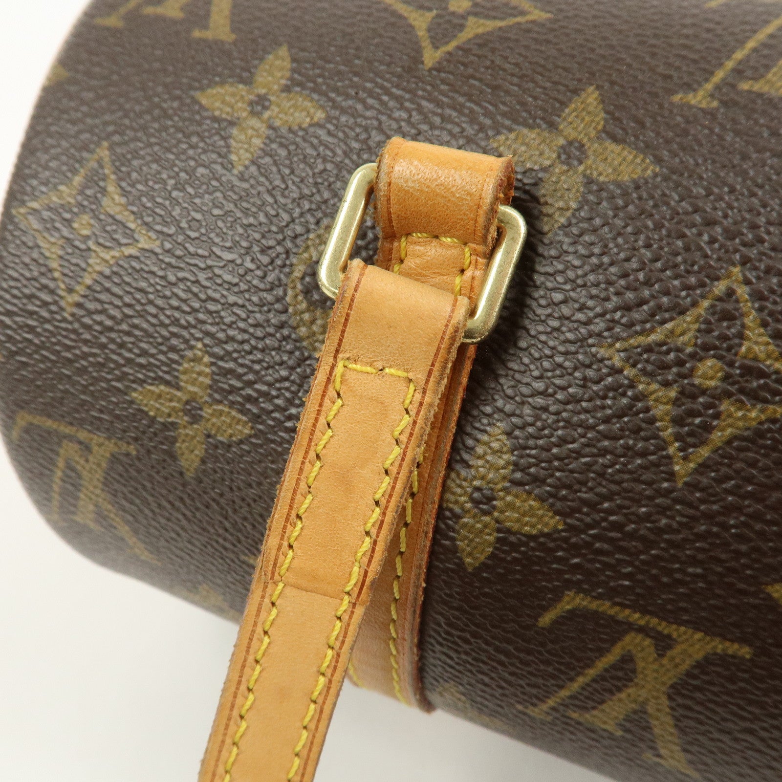 Louis Vuitton Monogram Papillon 26 Hand Bag Brown M51386