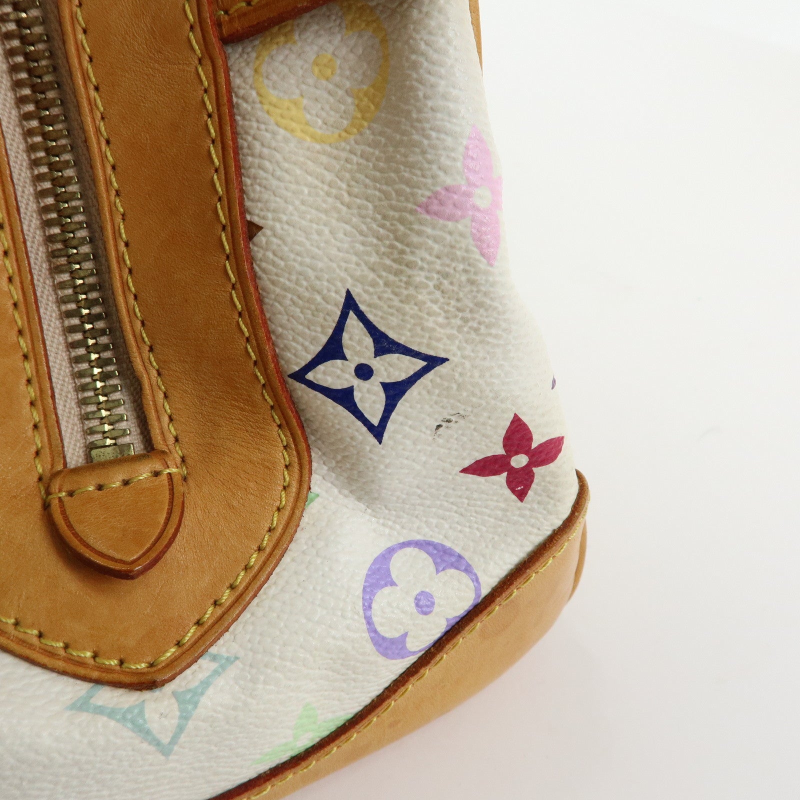 Louis Vuitton Monogram Multicolor Claudia Hand Bag Blanc M40193
