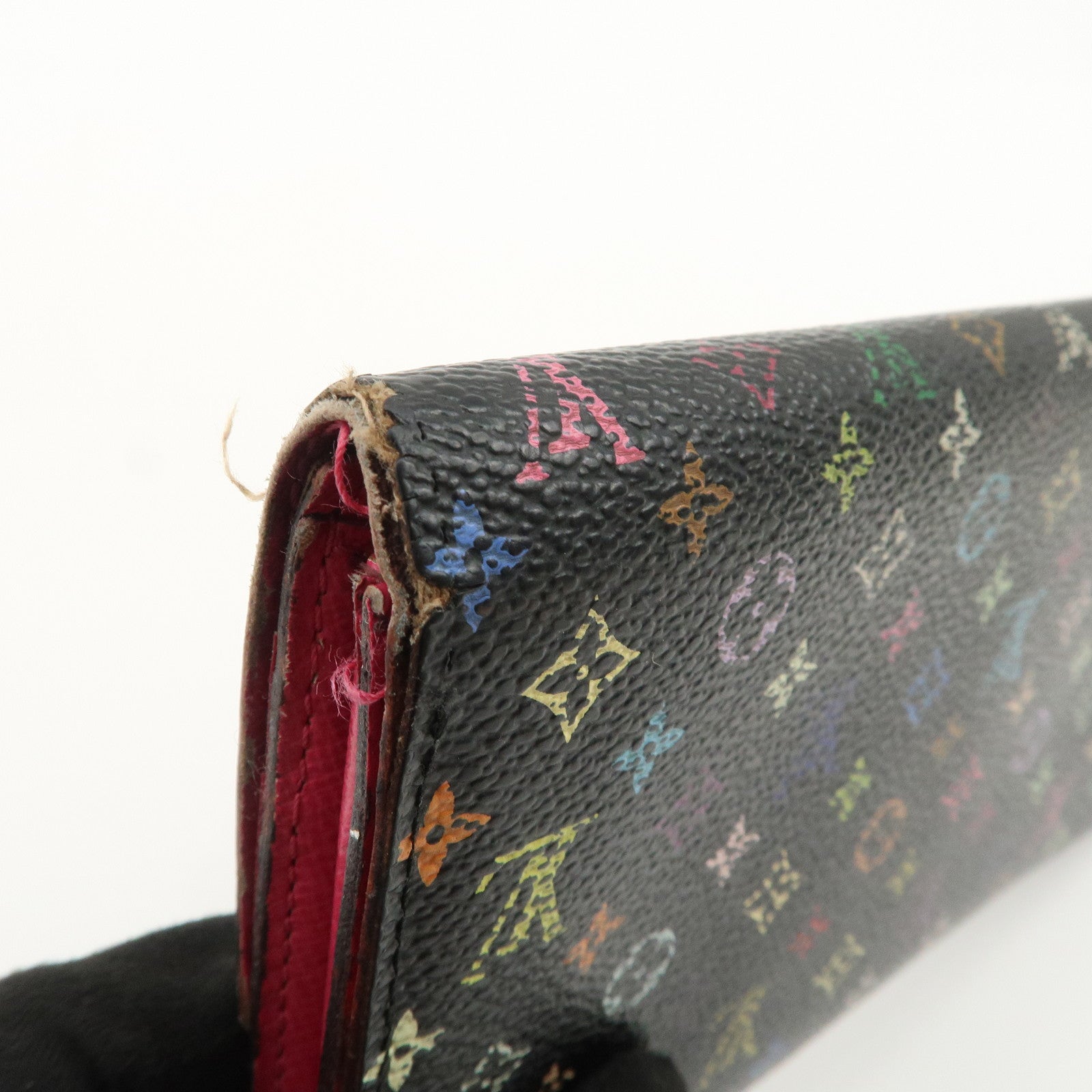 Louis Vuitton Monogram Multicolor Portefeuille Sarah Wallet M93747