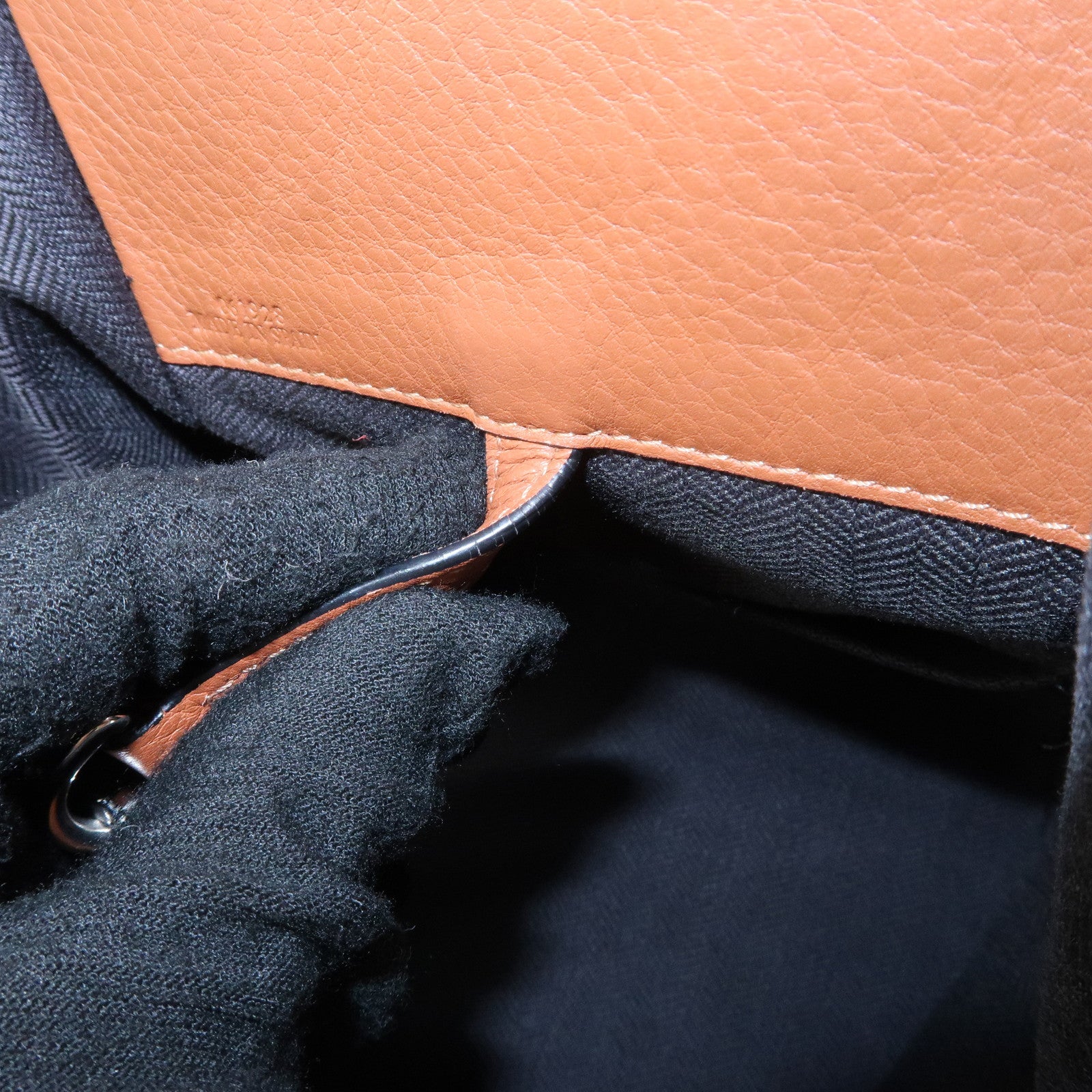 LOEWE Leather Hammock Small 2Way Bag Shoulder Bag Tan Used