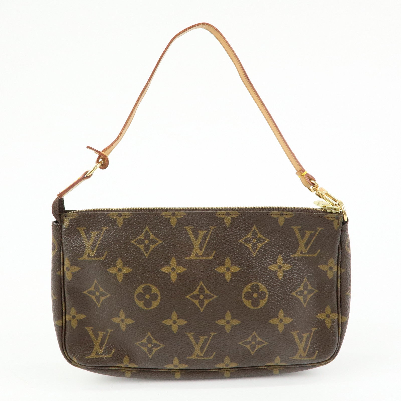 Louis Vuitton Monogram Pochette Accessoires Pouch Hand Bag M51980