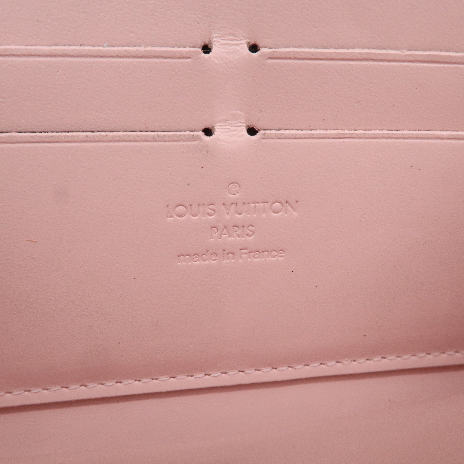 Louis Vuitton Vernis Leather Round Zippy Wallet Dune M58037