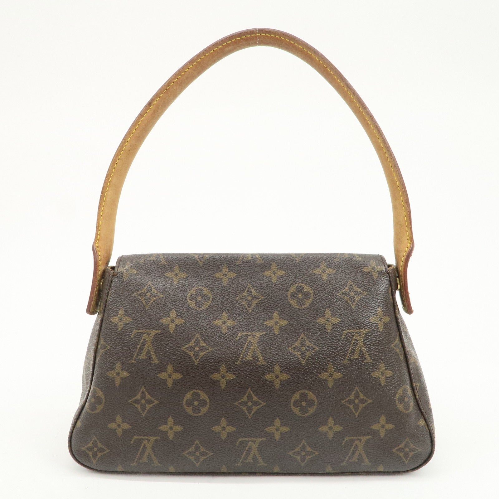 Louis Vuitton Monogram Mini Looping Shoulder Bag Brown M51147