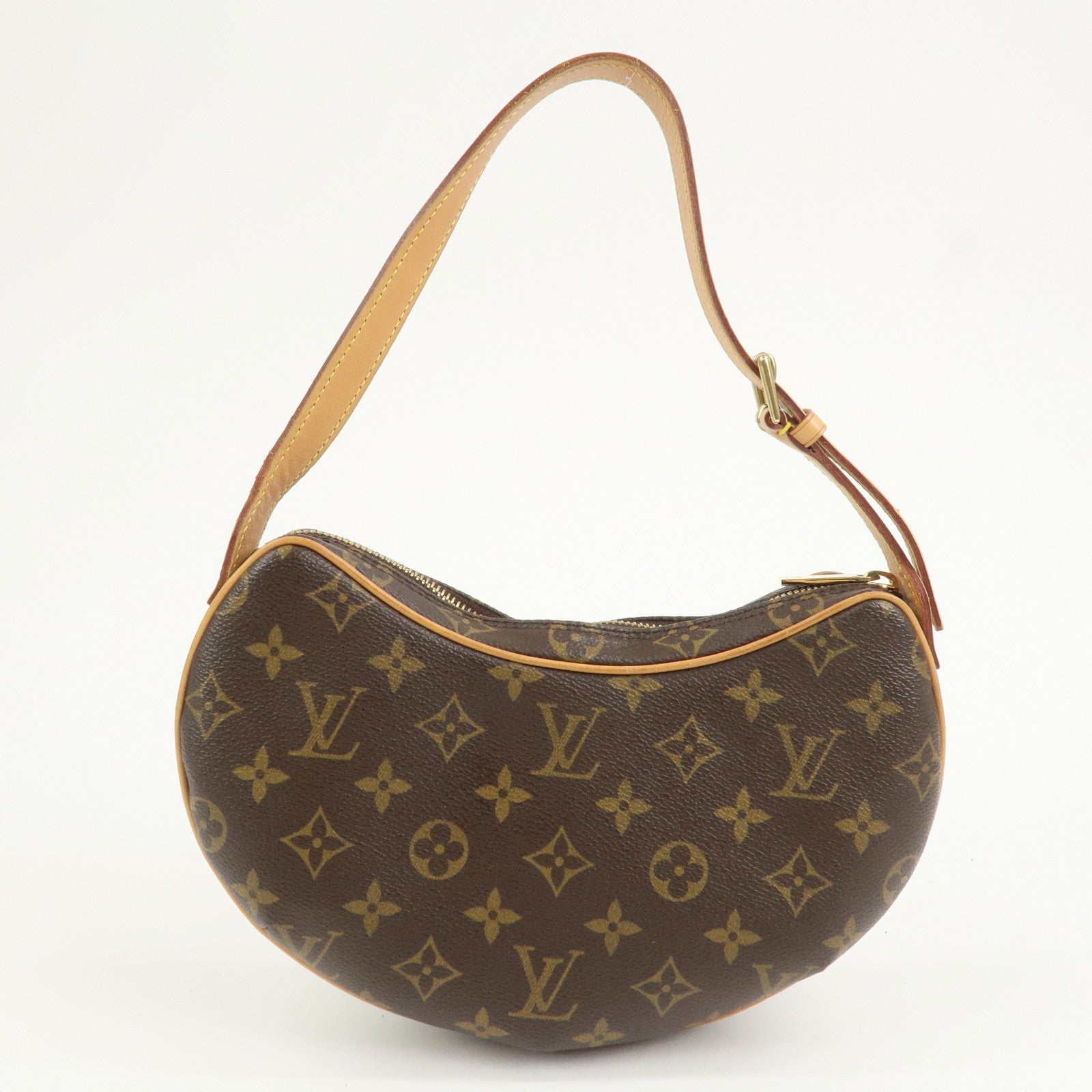 Louis Vuitton Monogram Pochette Croissant Shoulder Hand Bag M51510