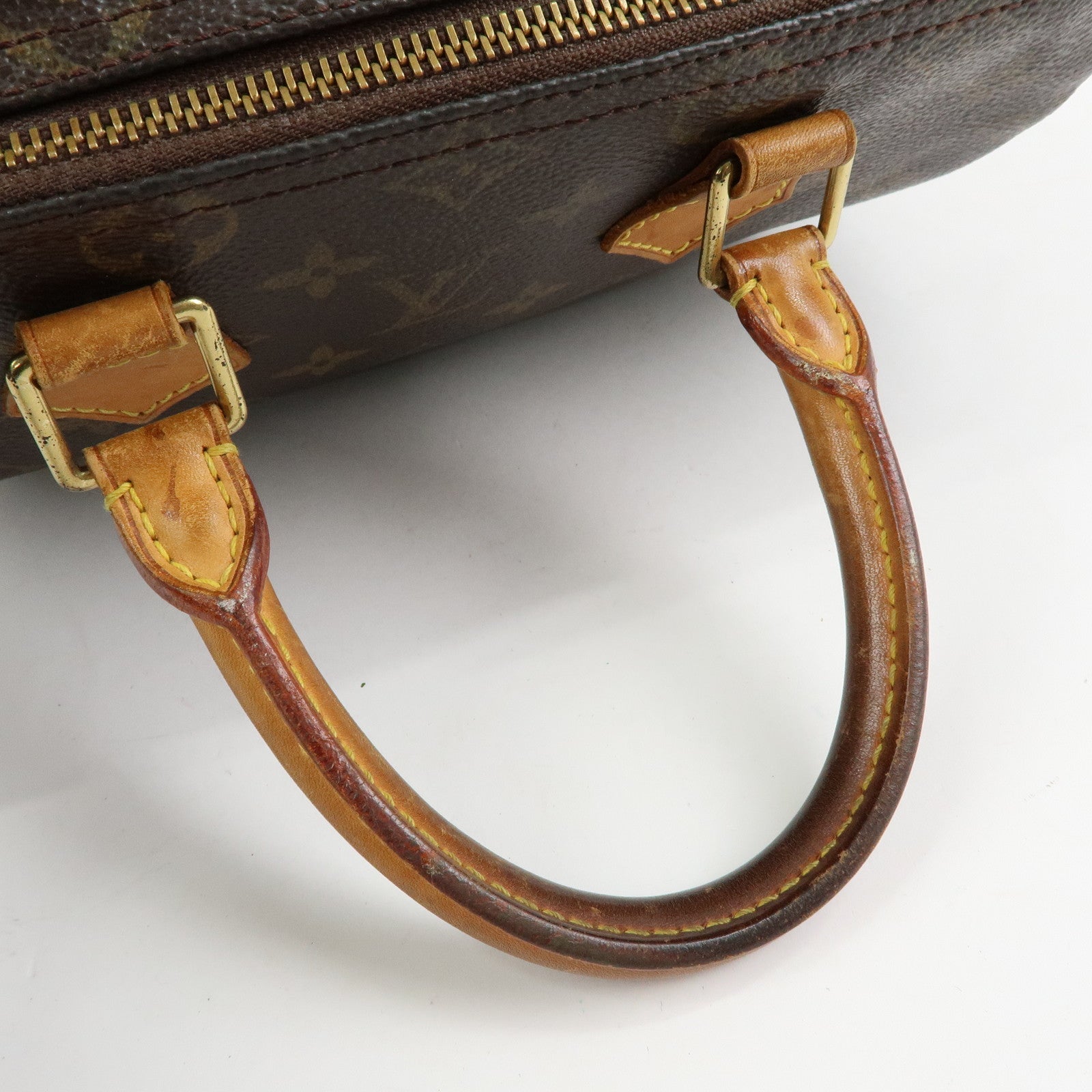 Louis Vuitton Monogram Speedy 25 Boston Bag Hand Bag Brown M41528