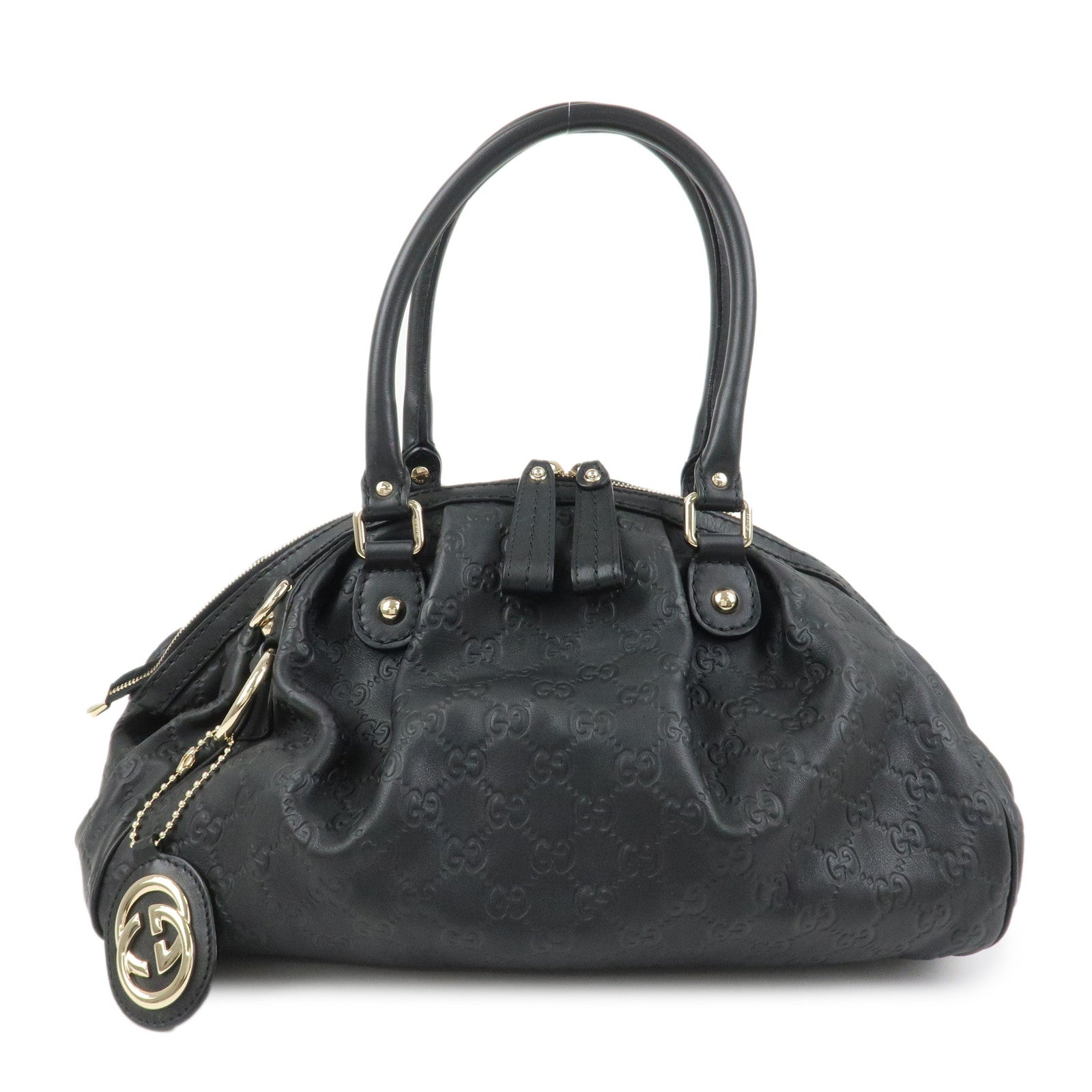 GUCCI Sukey Interlocking G Guccissima Leather 2Way Bag 223974