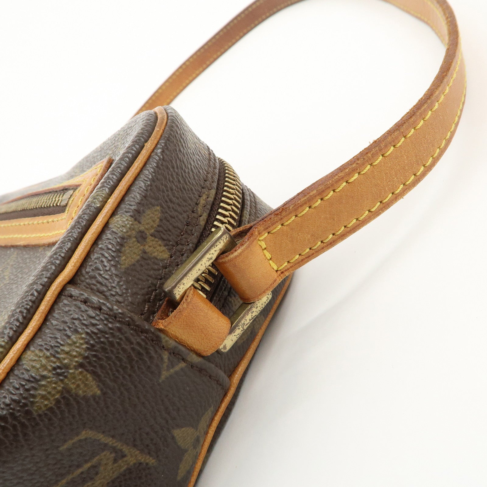 Louis Vuitton Monogram Pochette Cite Shoulder Bag Brown M51183