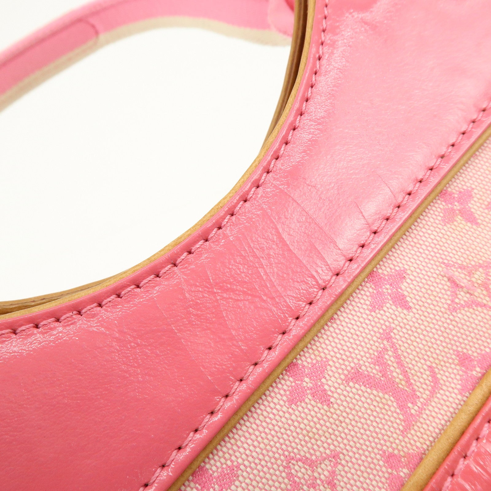 Louis Vuitton Monogram Mini Sac Catherine Hand Bag Pink M92930