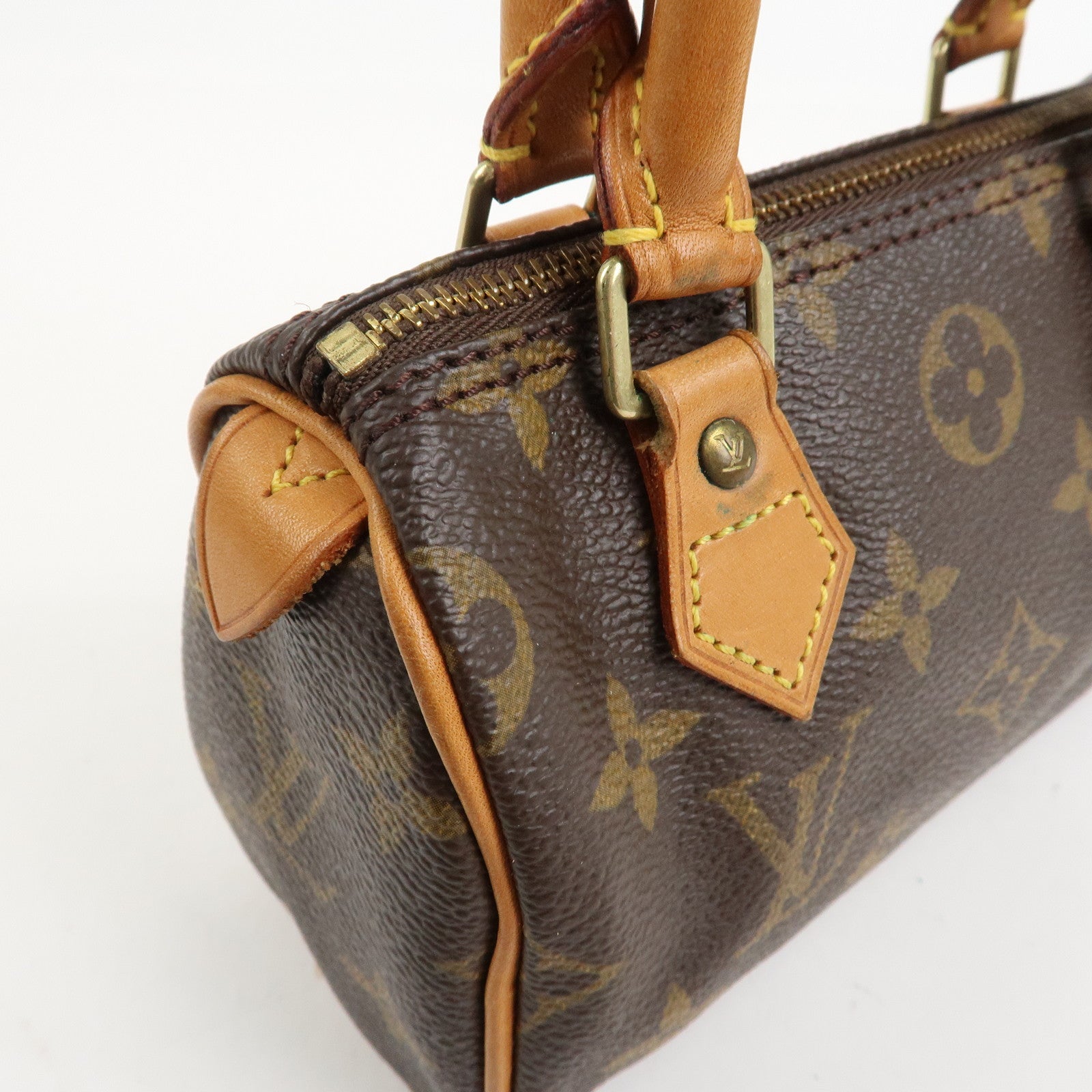 Louis Vuitton Monogram Mini Speedy Hand Bag M41534