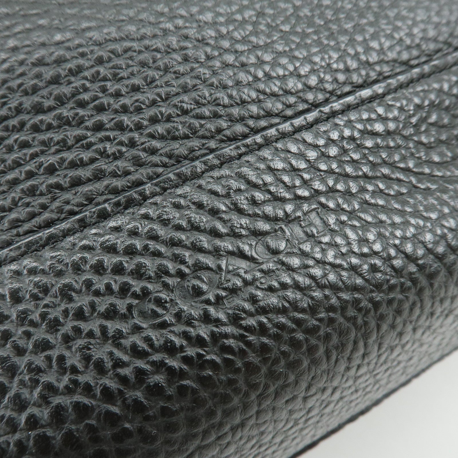 COACH Leather Tote Bag Hand Bag Shoulder Bag Black