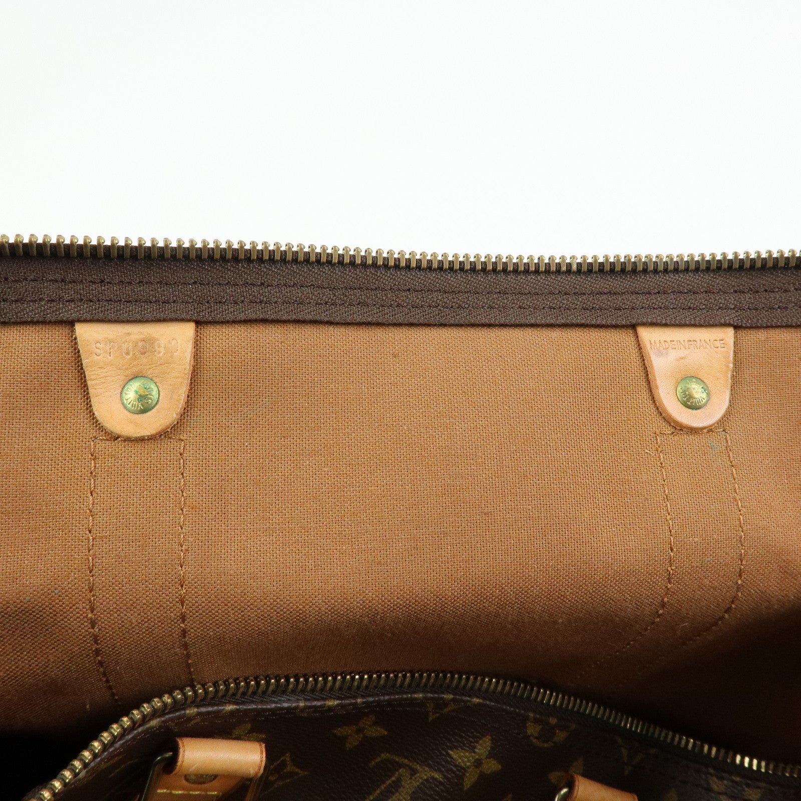 Louis Vuitton Monogram Keep All Bandouliere 55 Boston Bag M41414