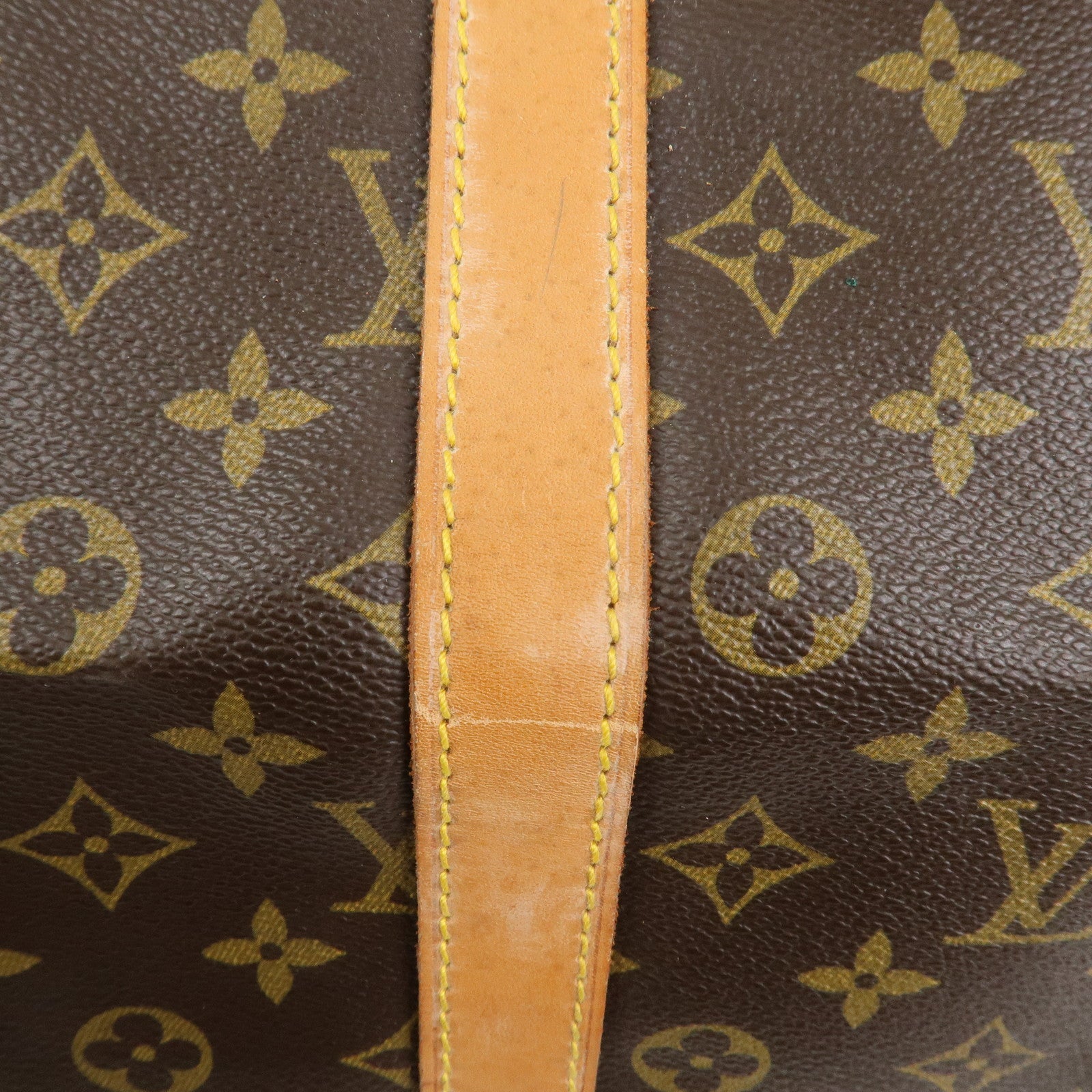 Louis Vuitton Monogram Keep All Bandouliere 55 Boston Bag M41414