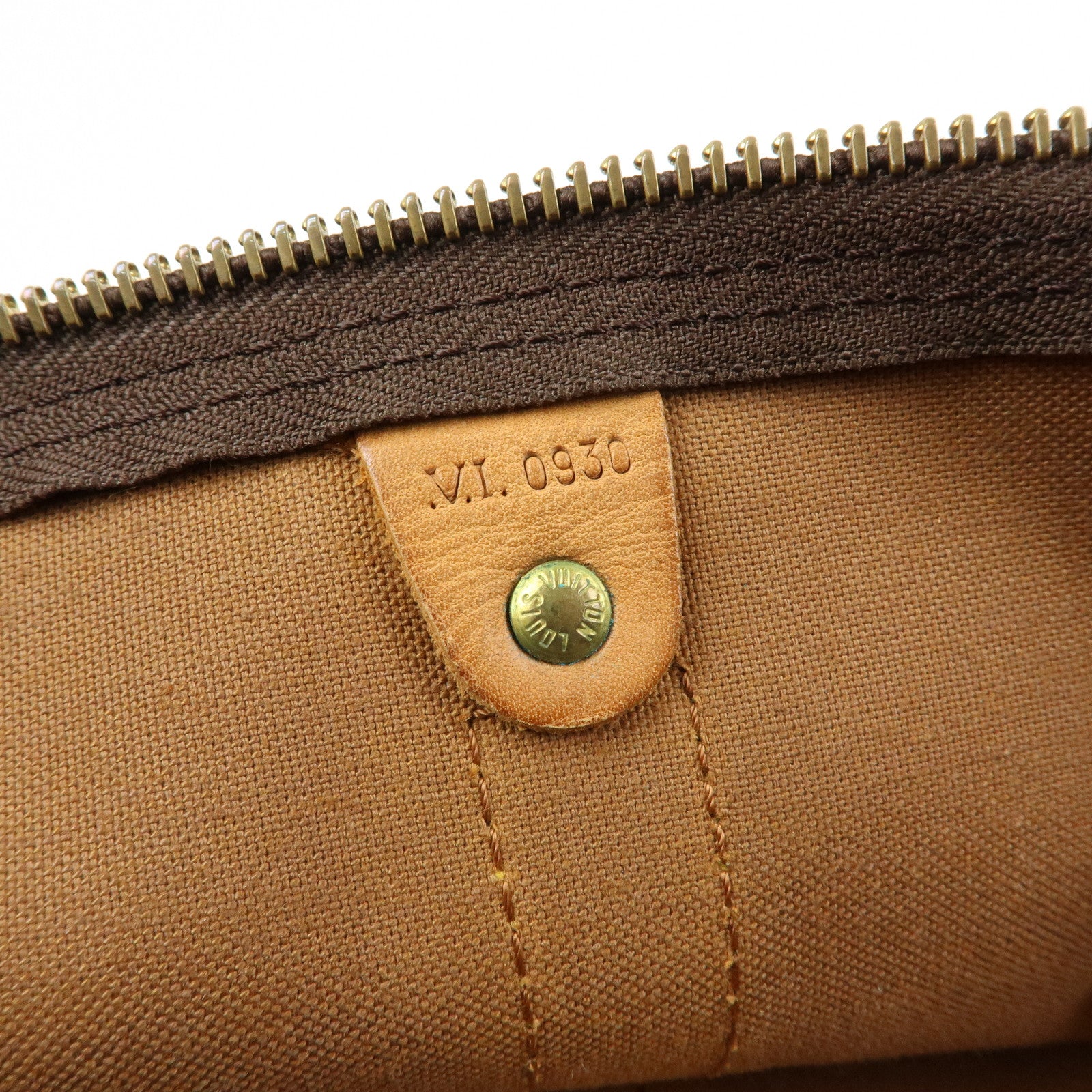 Louis Vuitton Monogram Keep All Bandouliere 50 Boston Bag M41416