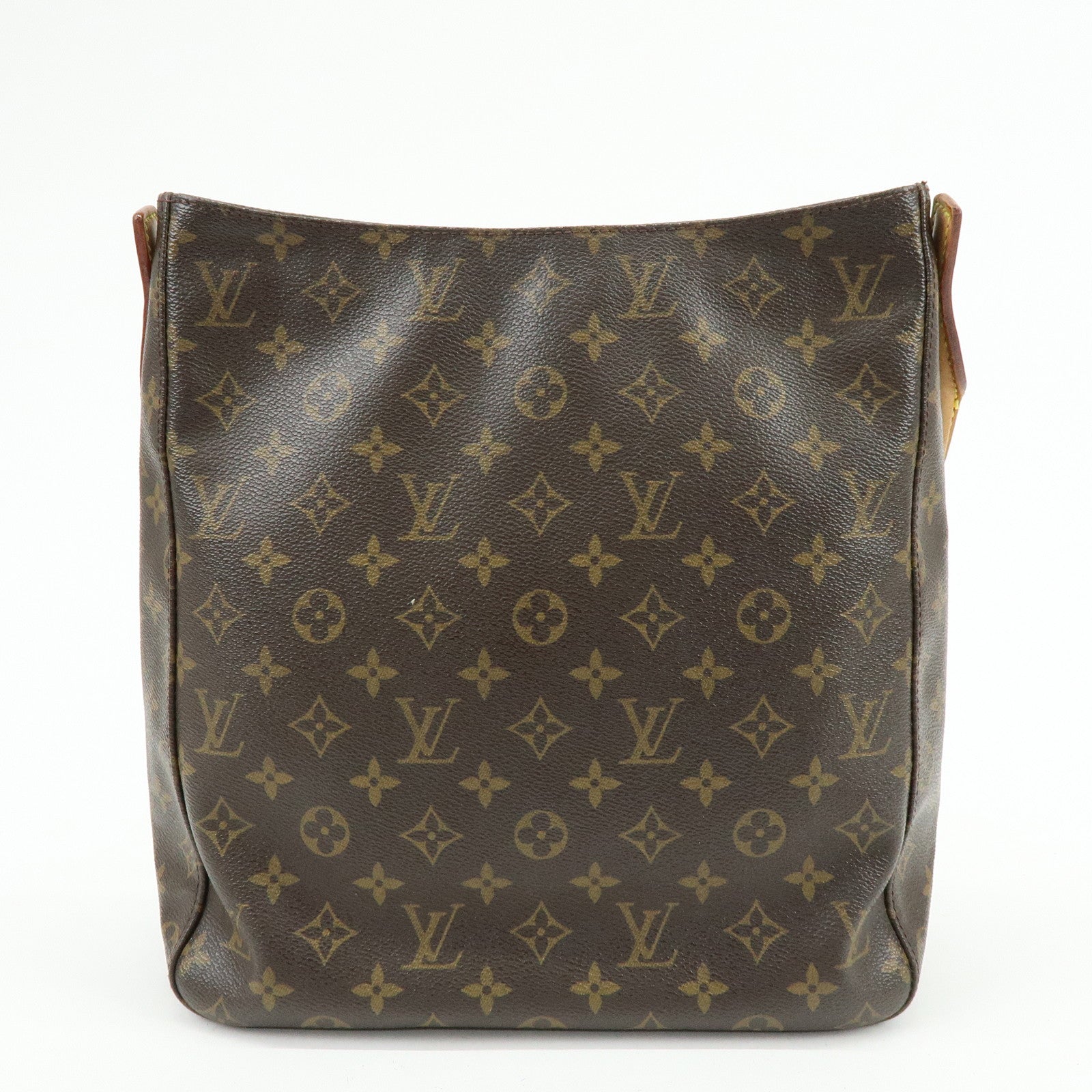 Louis Vuitton Monogram Looping GM Shoulder Bag Brown M51145