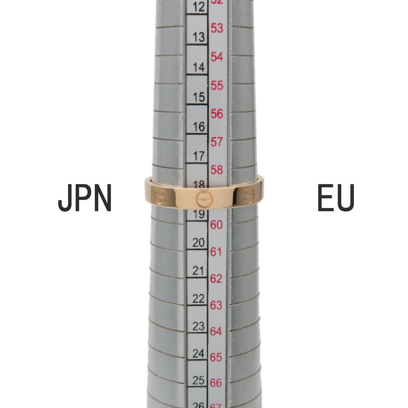 Cartier Mini Love Ring K18 750YG Yellow Gold #59 US8.5-9 EU59