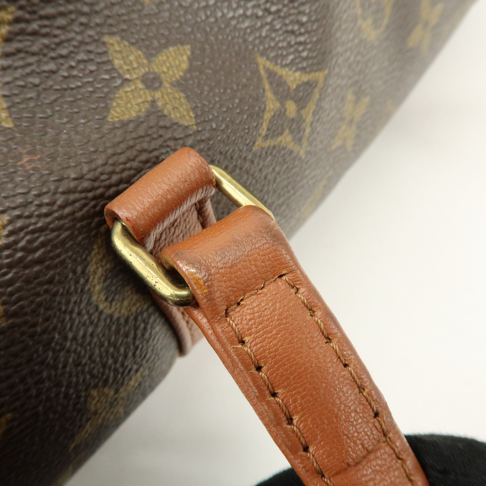Louis Vuitton Monogram Papillon 30 Hand Bag Brown M51365