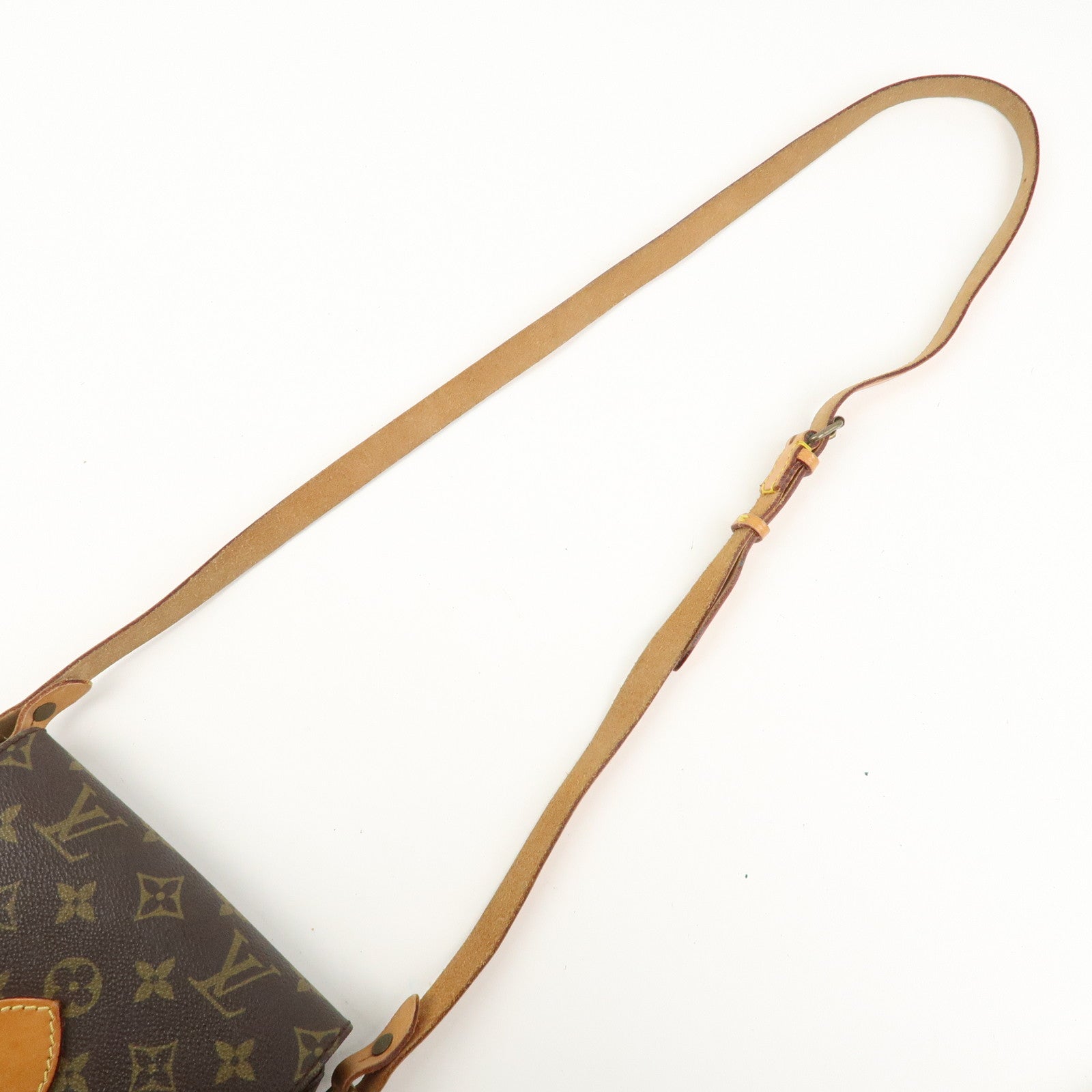 Louis Vuitton Monogram Mini Cartouchiere Shoulder Bag M51254
