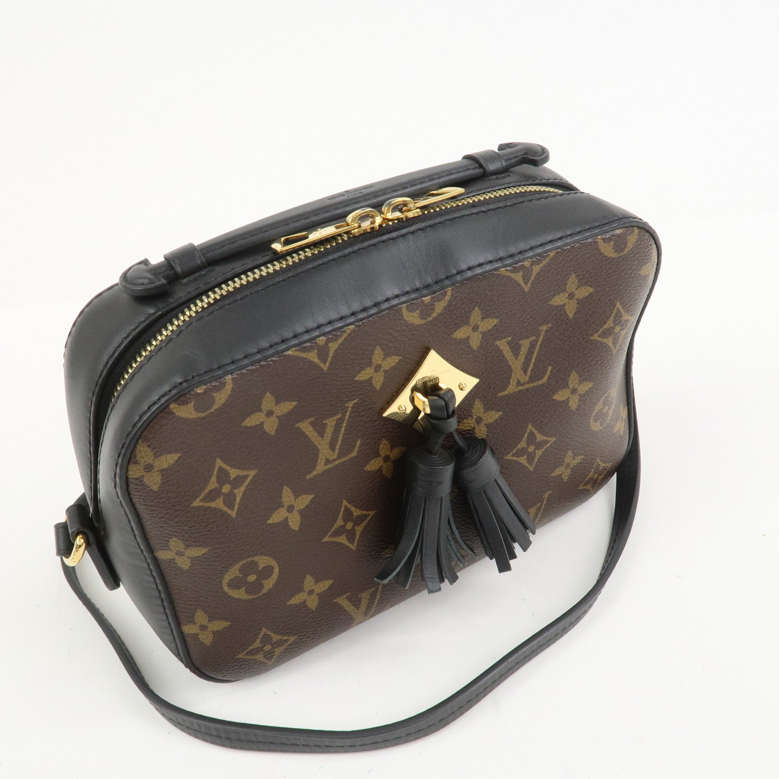 Louis Vuitton Monogram Santonge Shoulder Bag Brown M43555