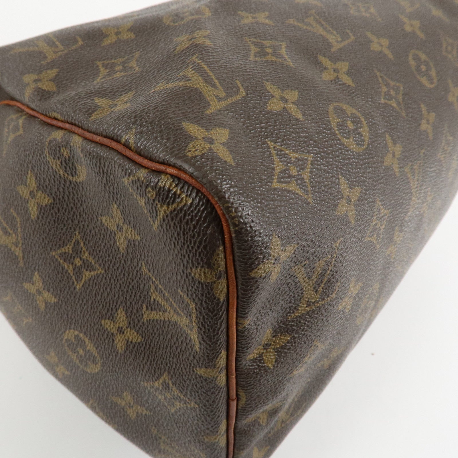 Louis Vuitton Monogram Speedy 30 Boston Bag Hand Bag M41526 Used