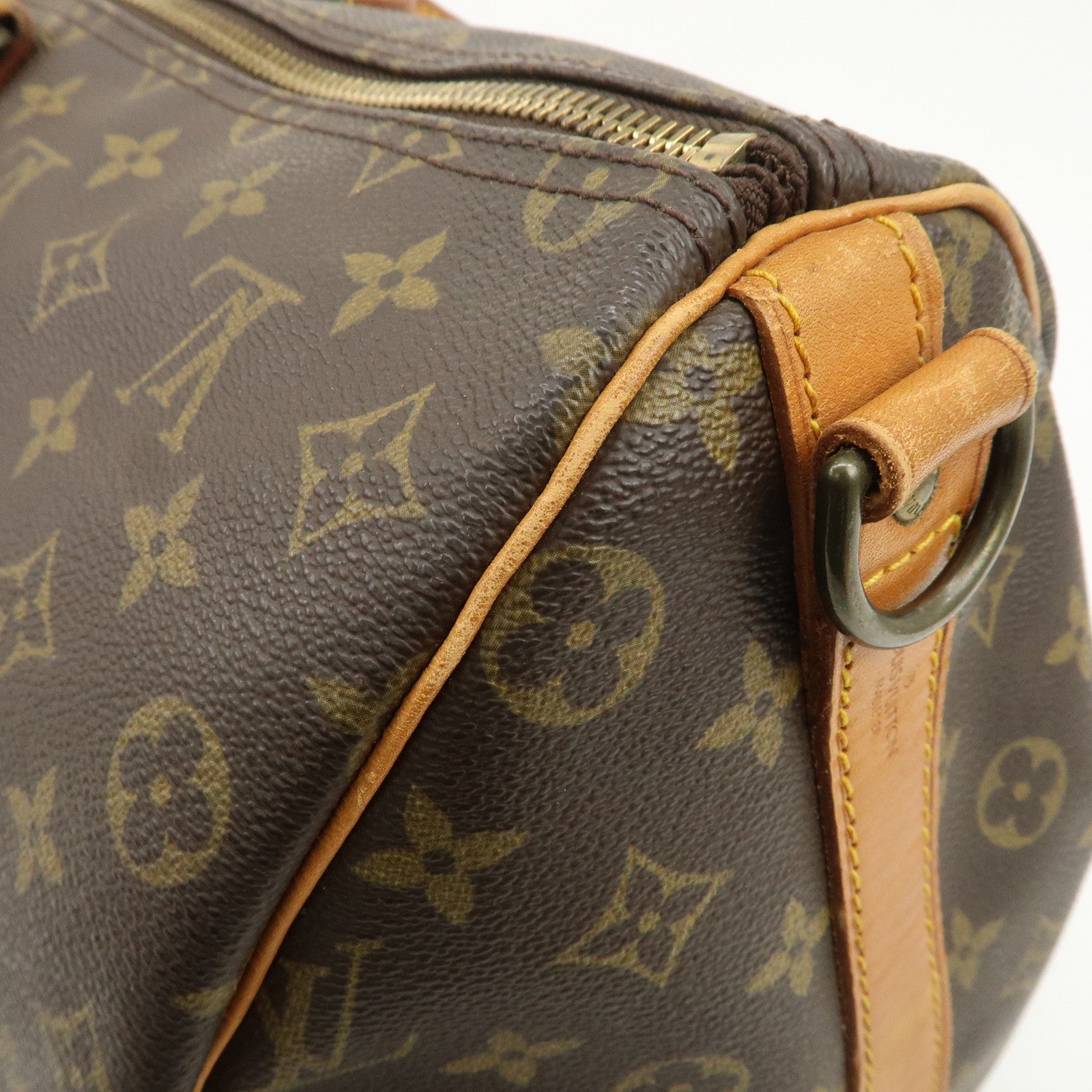 Louis Vuitton Monogram Keep All 50 Bandouliere Boston Bag M41416