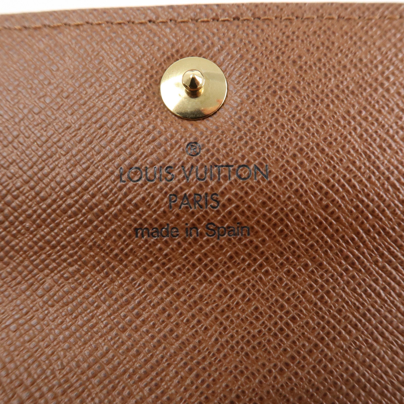 Louis Vuitton Monogram Portefeuille Alexandra Wallet Brown M60047