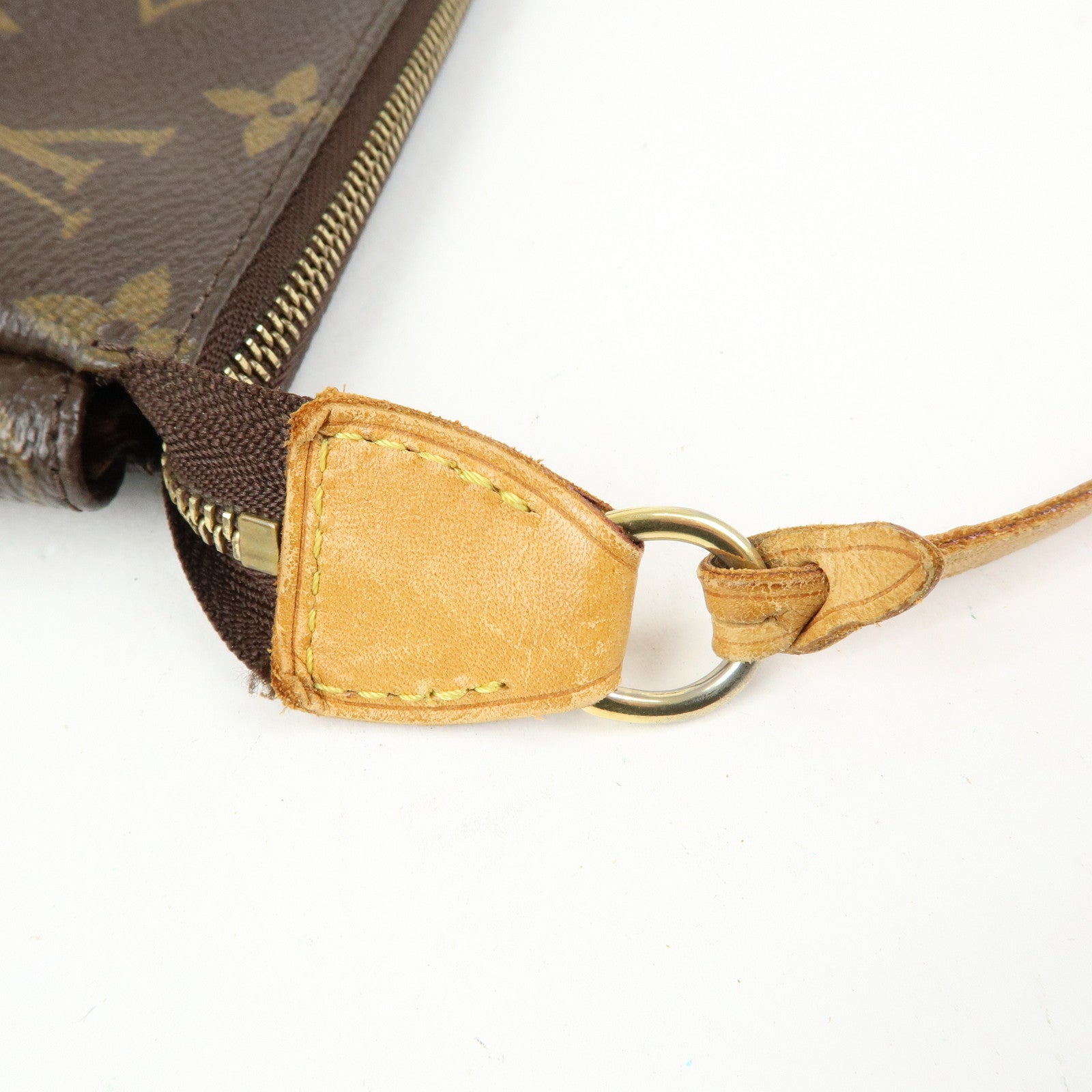 Louis Vuitton Monogram Pochette Accessoires Pouch Hand Bag M51980